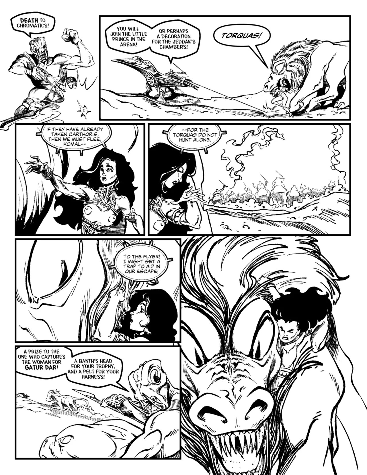 [Mick Beyers] Queen Of Mars Presents: Death and Throxus (ENG) - Page 19