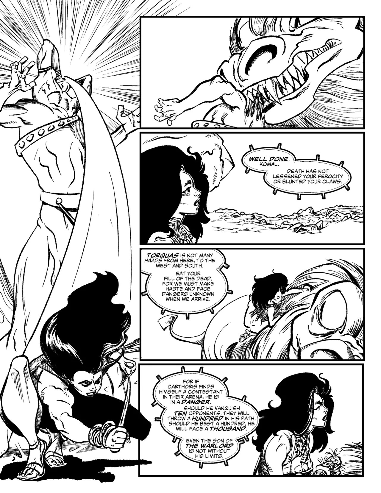 [Mick Beyers] Queen Of Mars Presents: Death and Throxus (ENG) - Page 24