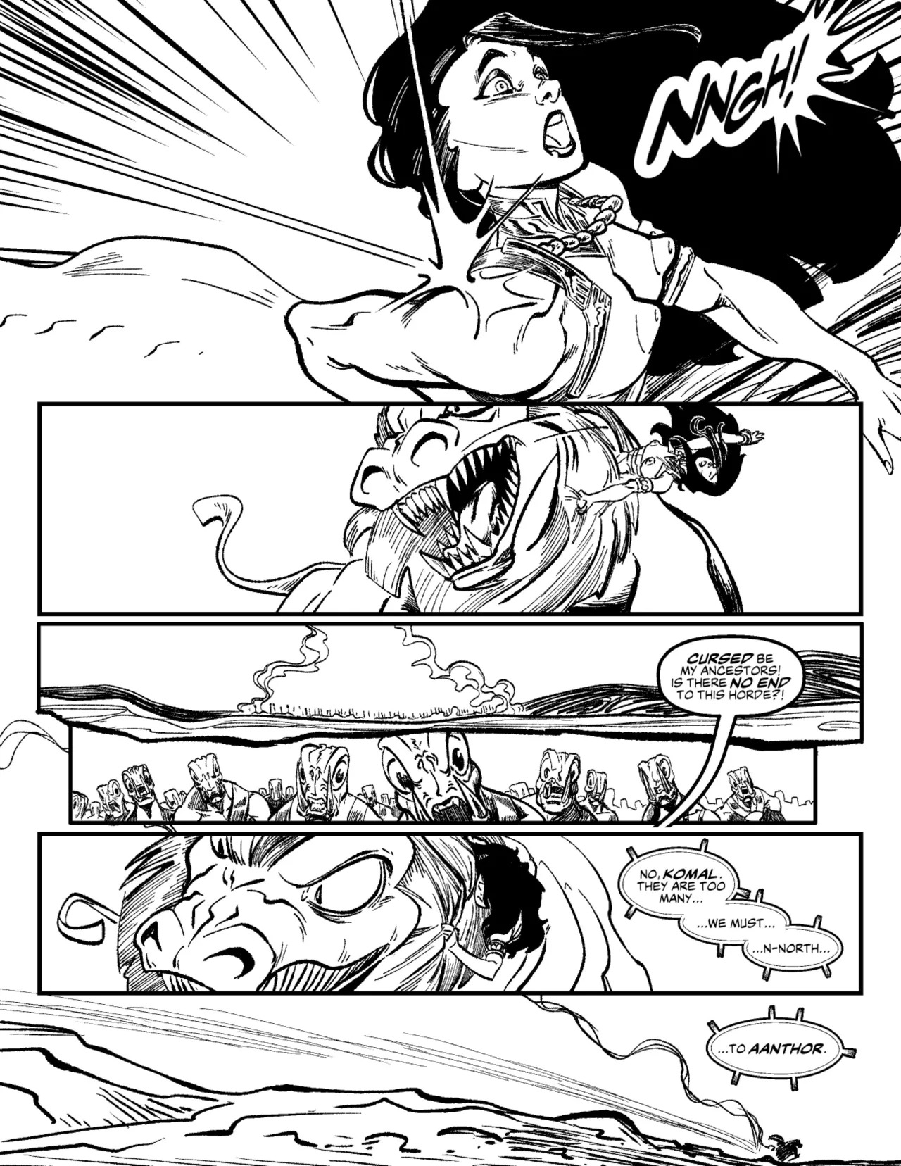 [Mick Beyers] Queen Of Mars Presents: Death and Throxus (ENG) - Page 25