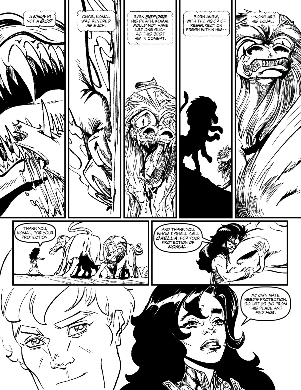 [Mick Beyers] Queen Of Mars Presents: Death and Throxus (ENG) - Page 35