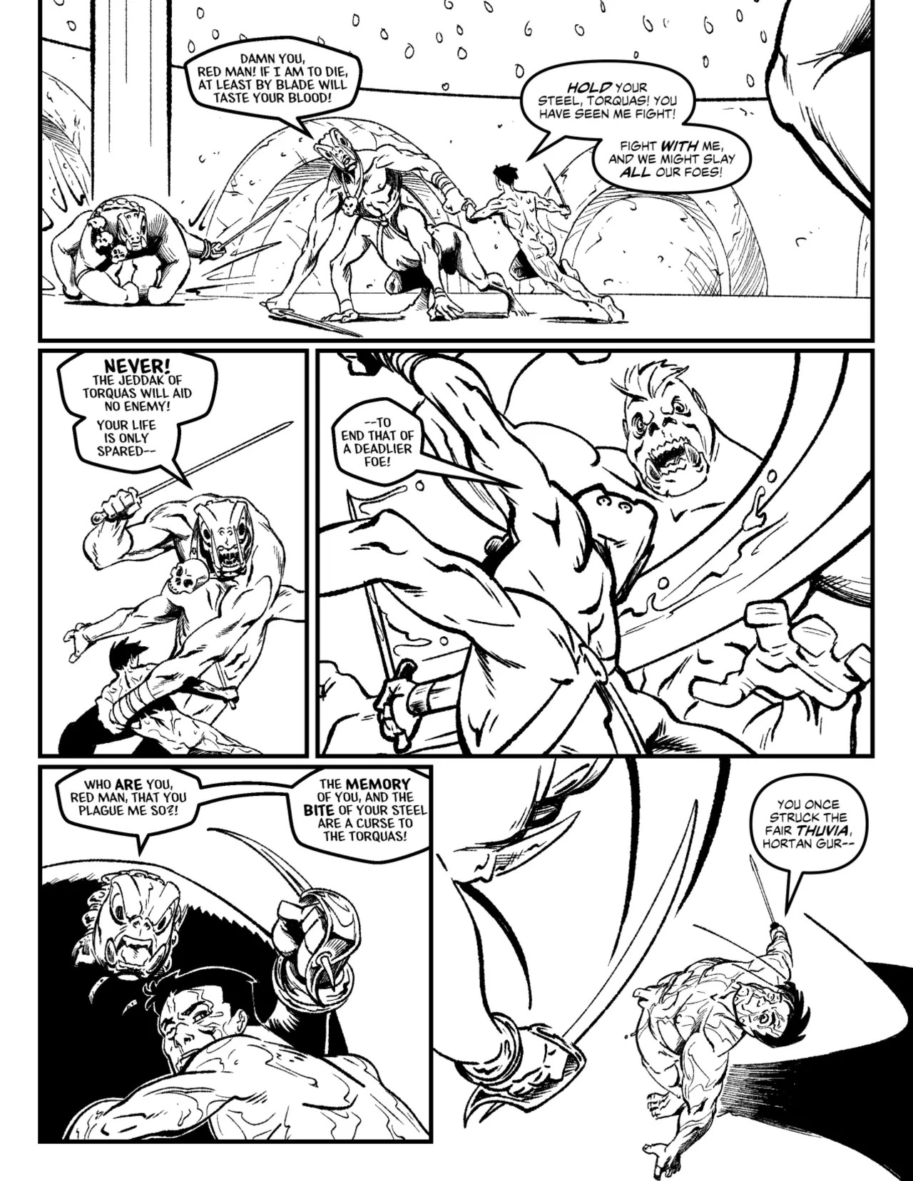 [Mick Beyers] Queen Of Mars Presents: Death and Throxus (ENG) - Page 43