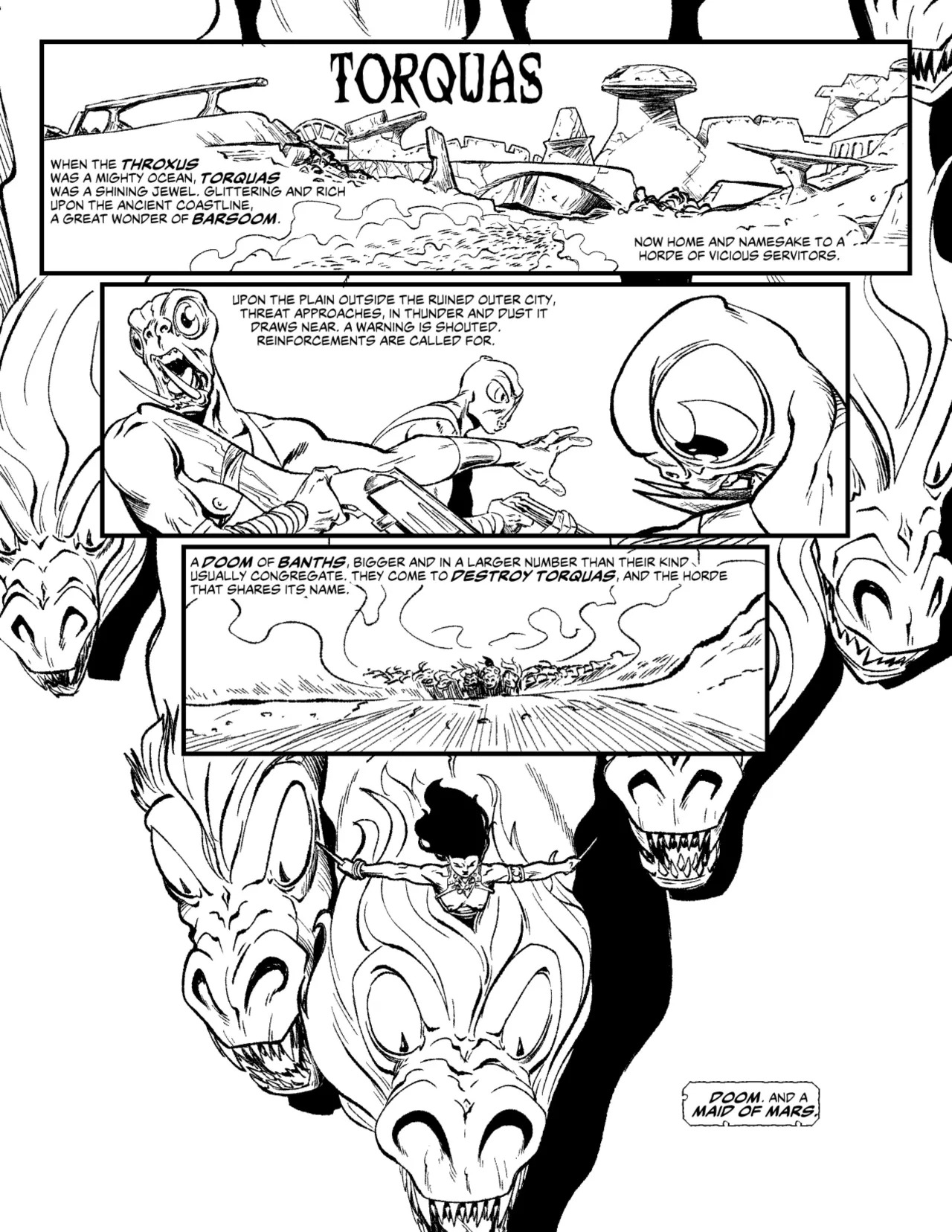 [Mick Beyers] Queen Of Mars Presents: Death and Throxus (ENG) - Page 48