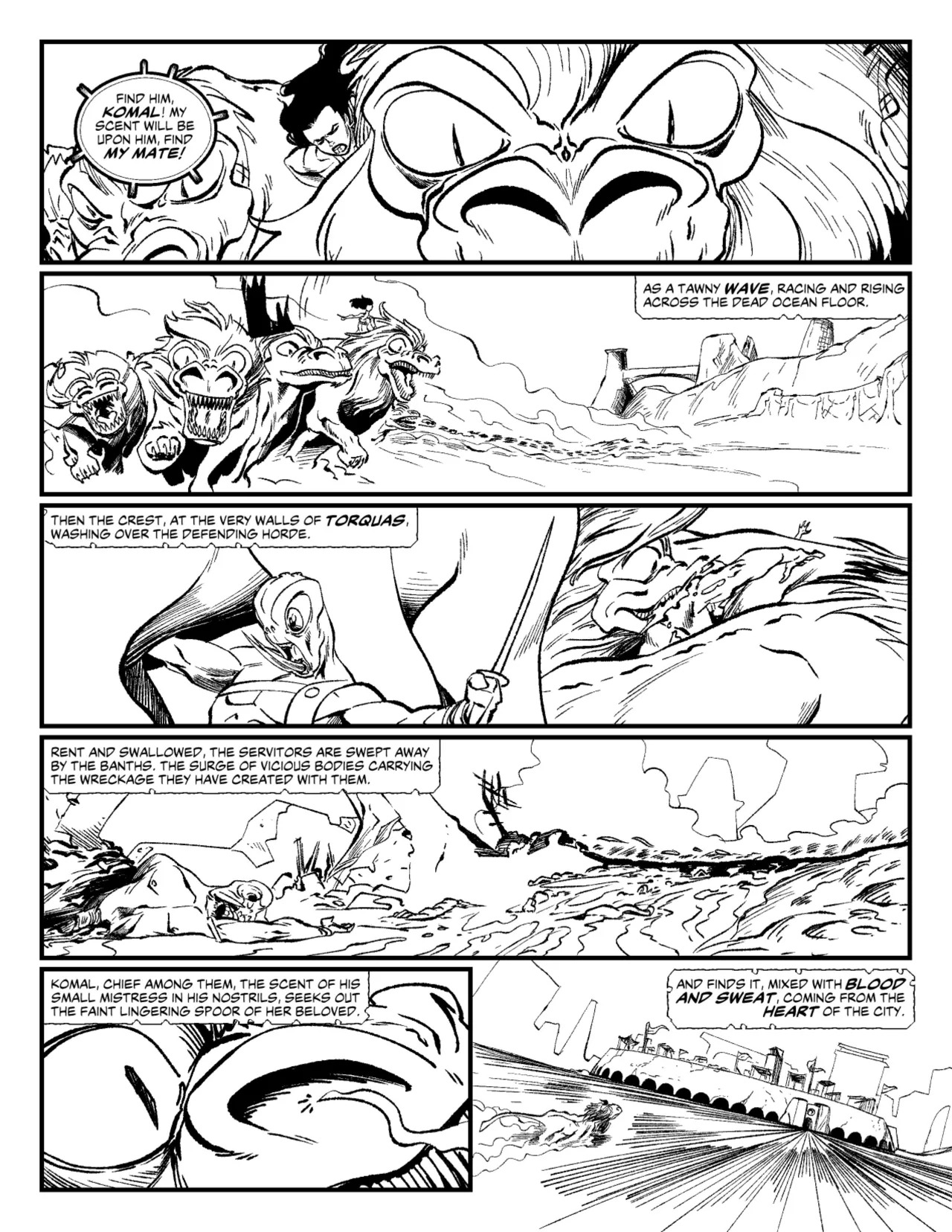 [Mick Beyers] Queen Of Mars Presents: Death and Throxus (ENG) - Page 49