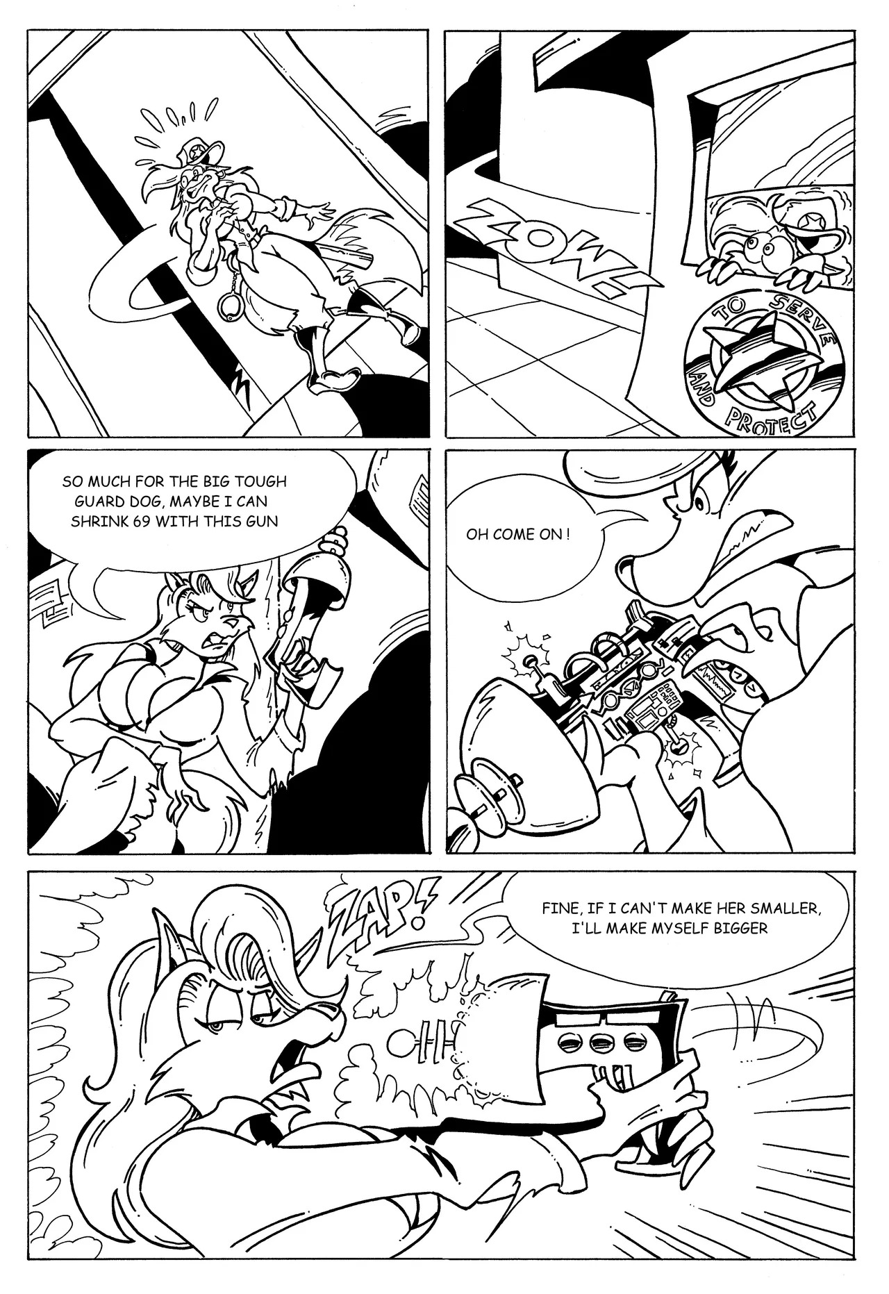 [Manthomex] Queen Sized Vixen - Page 9
