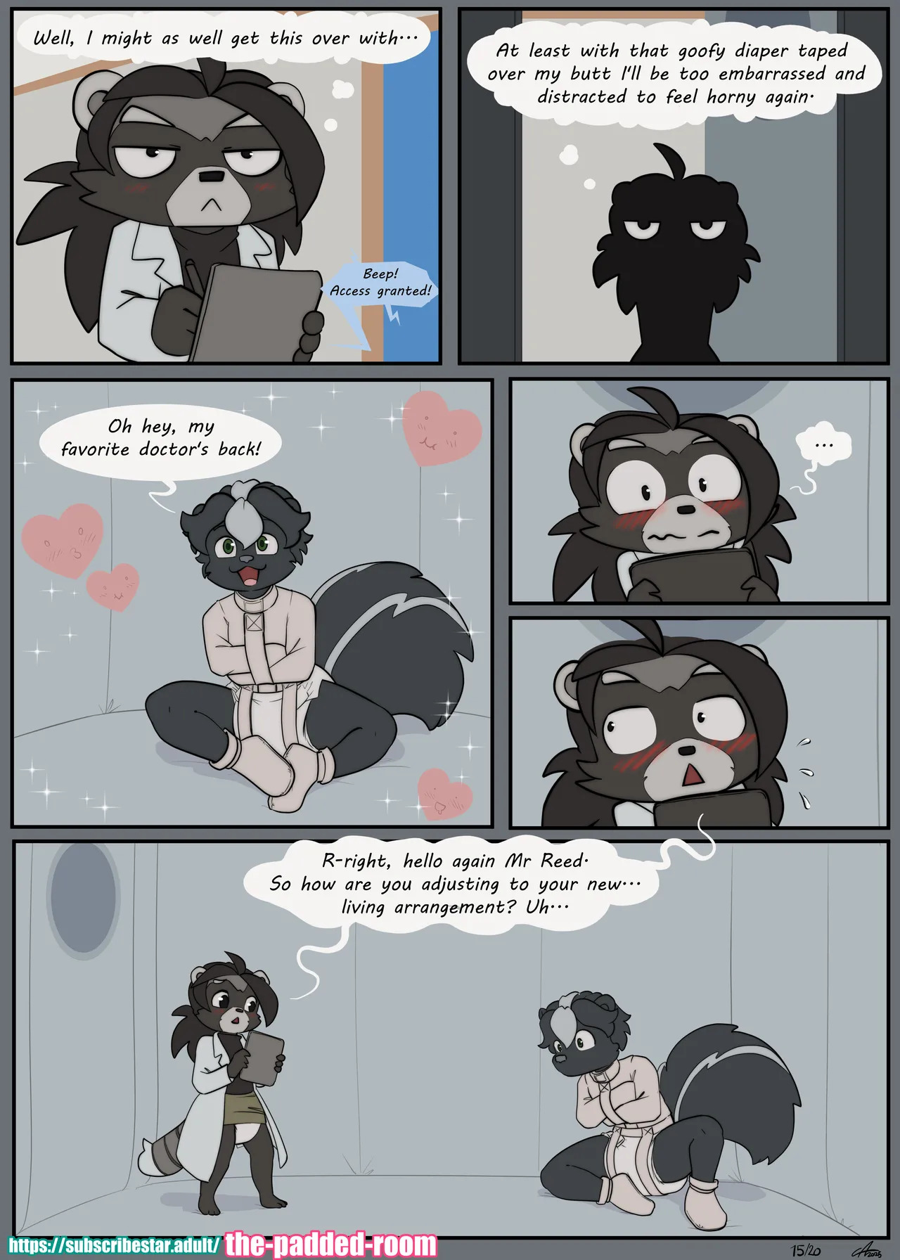 [The Padded Room - Carotte666] - Stripes and Straps (Ongoing) [+ Extras] - Page 15