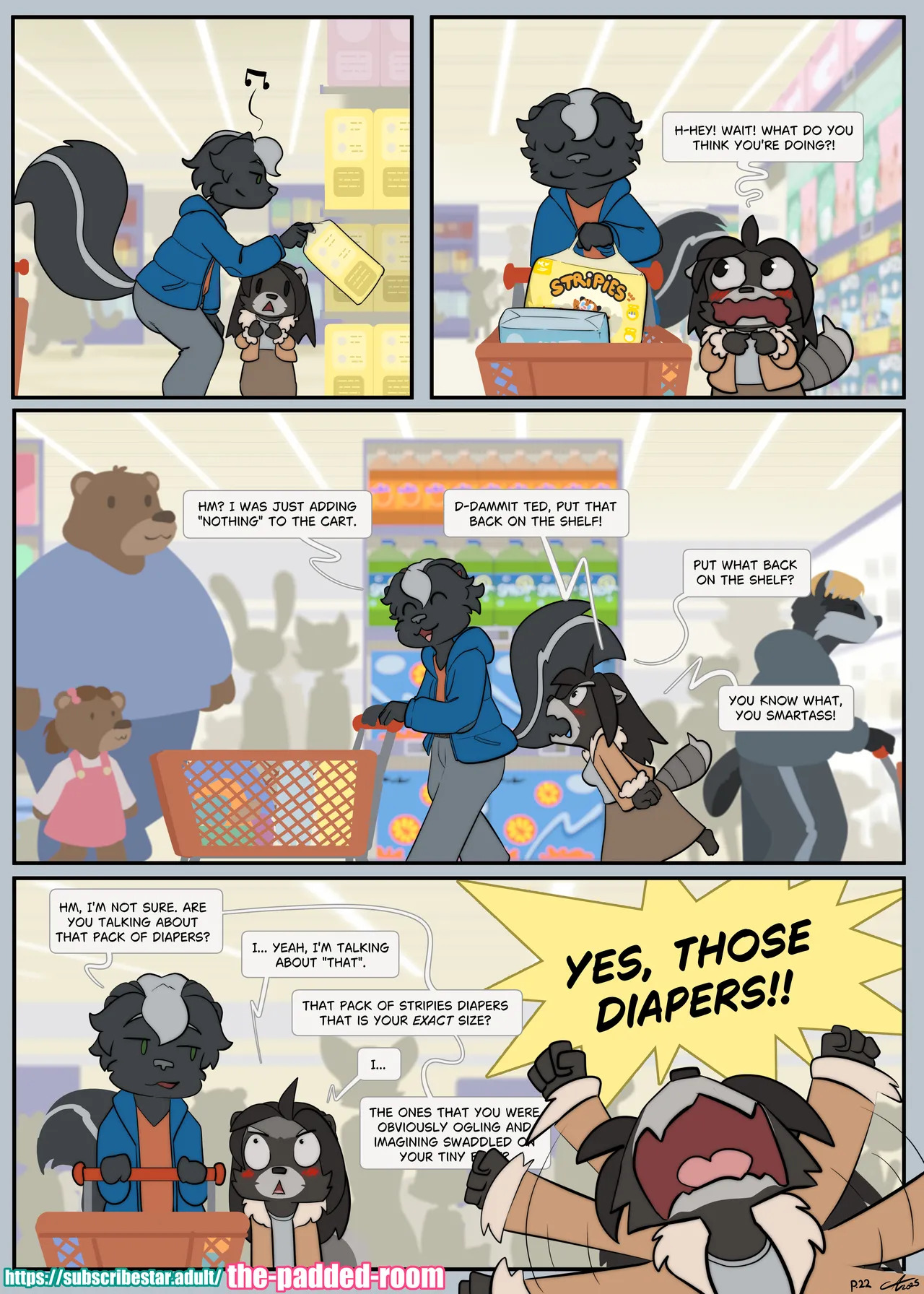 [The Padded Room - Carotte666] - Stripes and Straps (Ongoing) [+ Extras] - Page 22