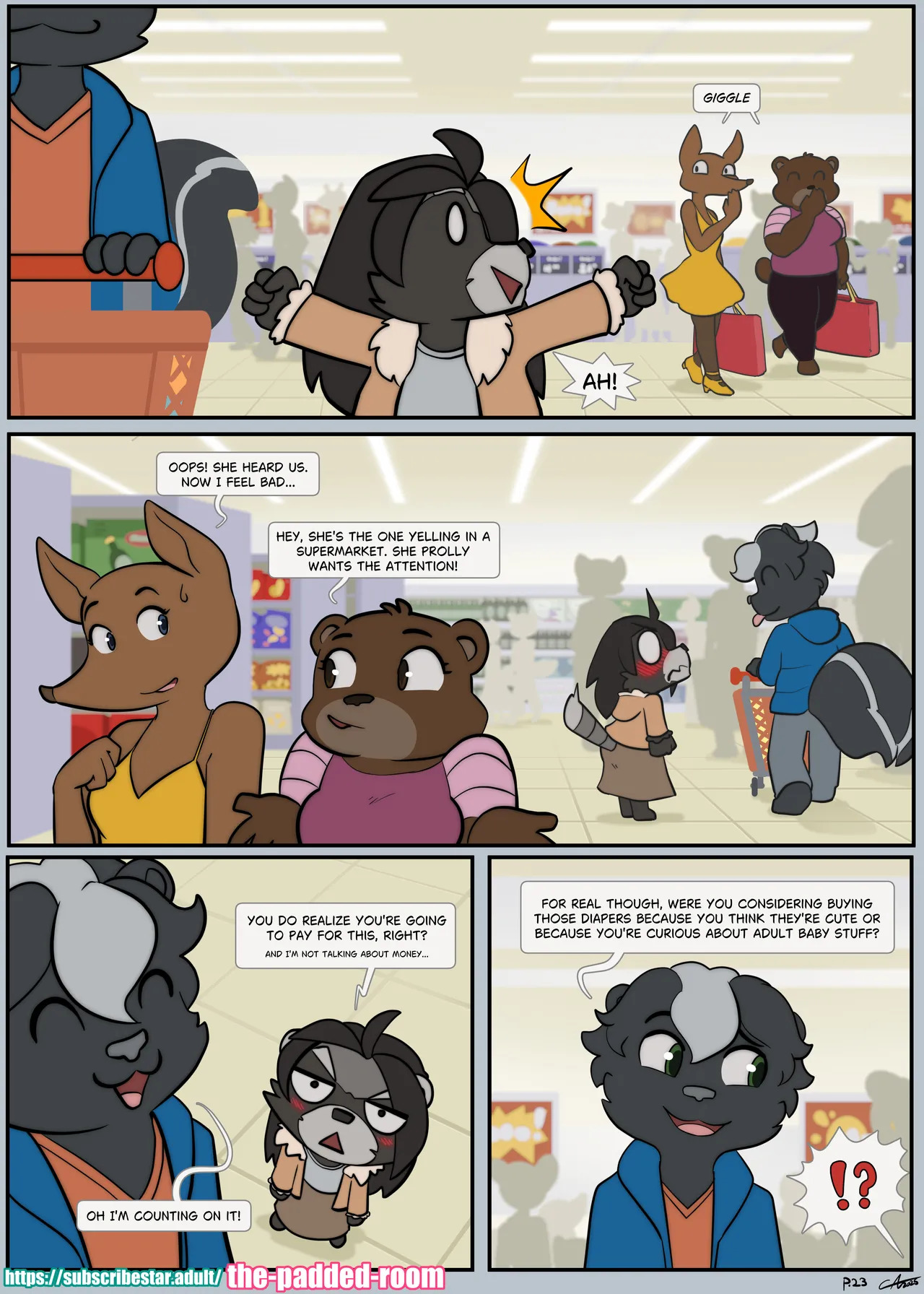 [The Padded Room - Carotte666] - Stripes and Straps (Ongoing) [+ Extras] - Page 23
