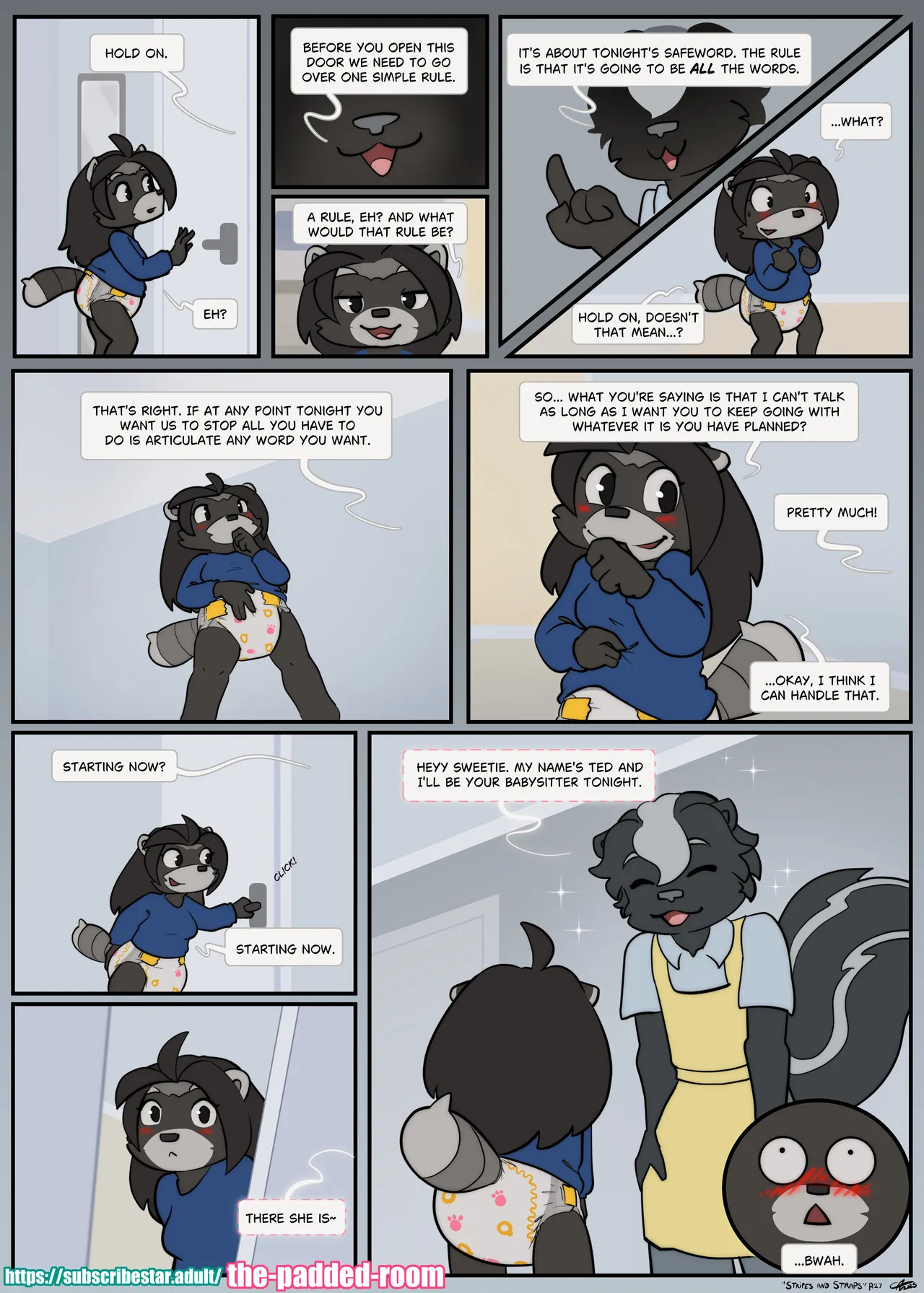 [The Padded Room - Carotte666] - Stripes and Straps (Ongoing) [+ Extras] - Page 27