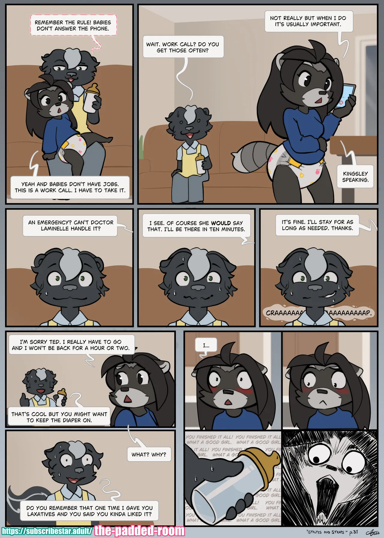 [The Padded Room - Carotte666] - Stripes and Straps (Ongoing) [+ Extras] - Page 31