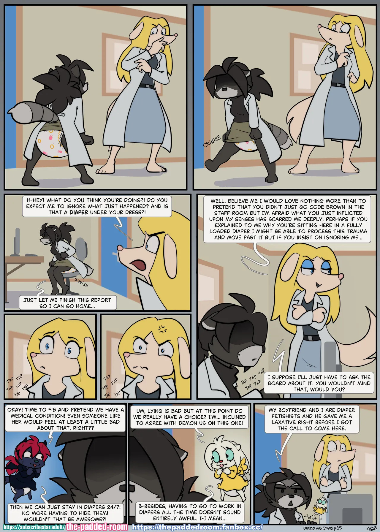 [The Padded Room - Carotte666] - Stripes and Straps (Ongoing) [+ Extras] - Page 35
