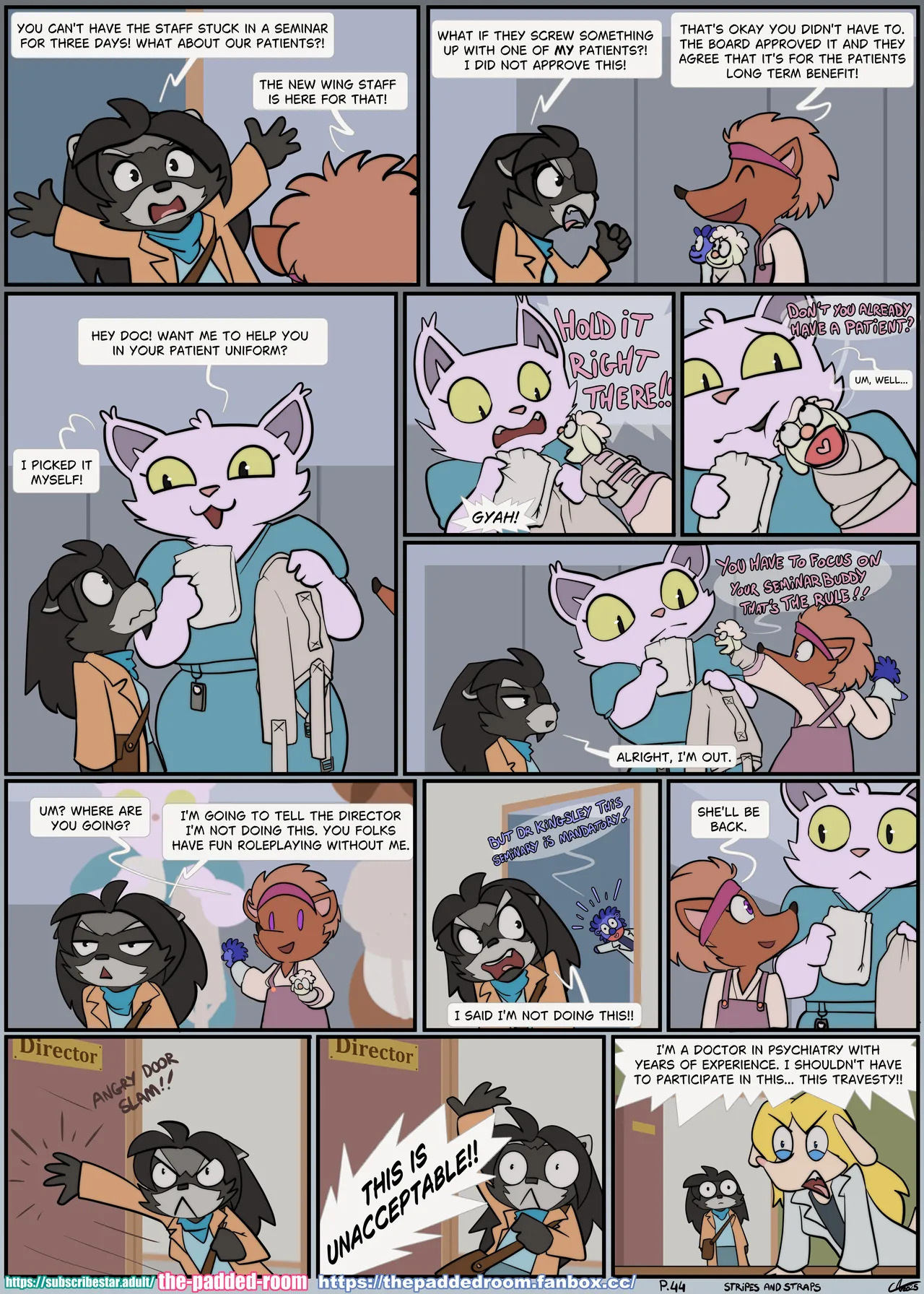 [The Padded Room - Carotte666] - Stripes and Straps (Ongoing) [+ Extras] - Page 44