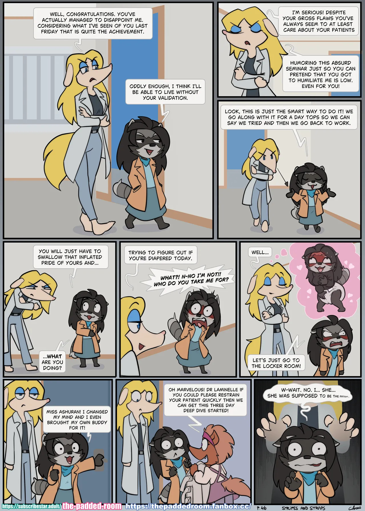 [The Padded Room - Carotte666] - Stripes and Straps (Ongoing) [+ Extras] - Page 46