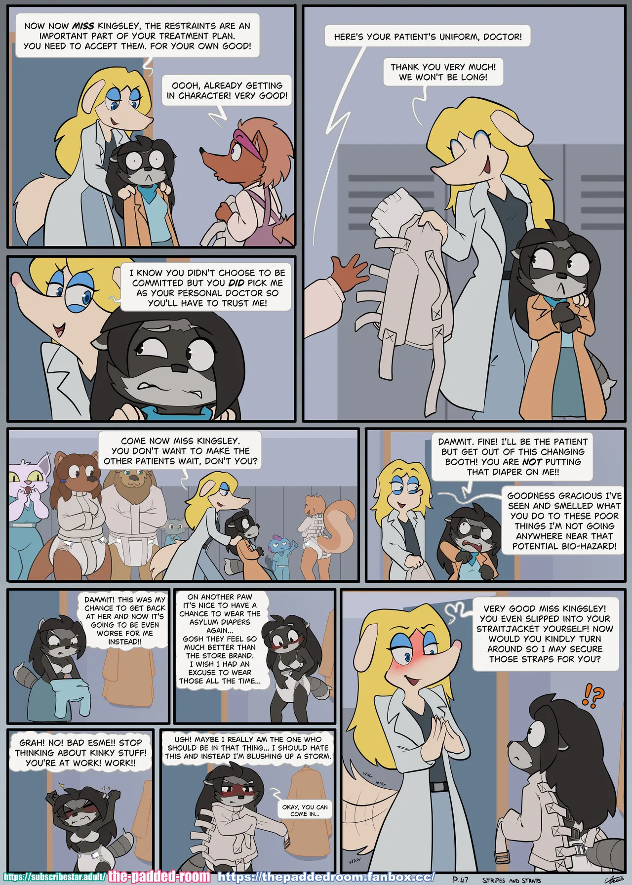 [The Padded Room - Carotte666] - Stripes and Straps (Ongoing) [+ Extras] - Page 47