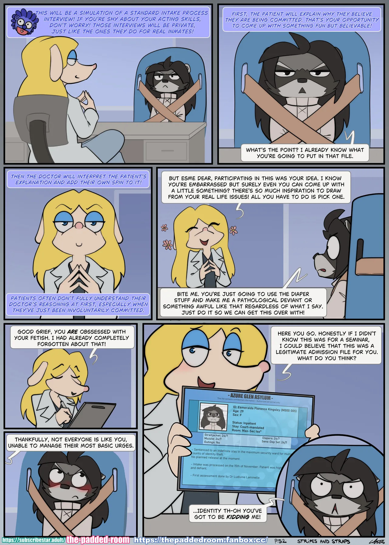 [The Padded Room - Carotte666] - Stripes and Straps (Ongoing) [+ Extras] - Page 52