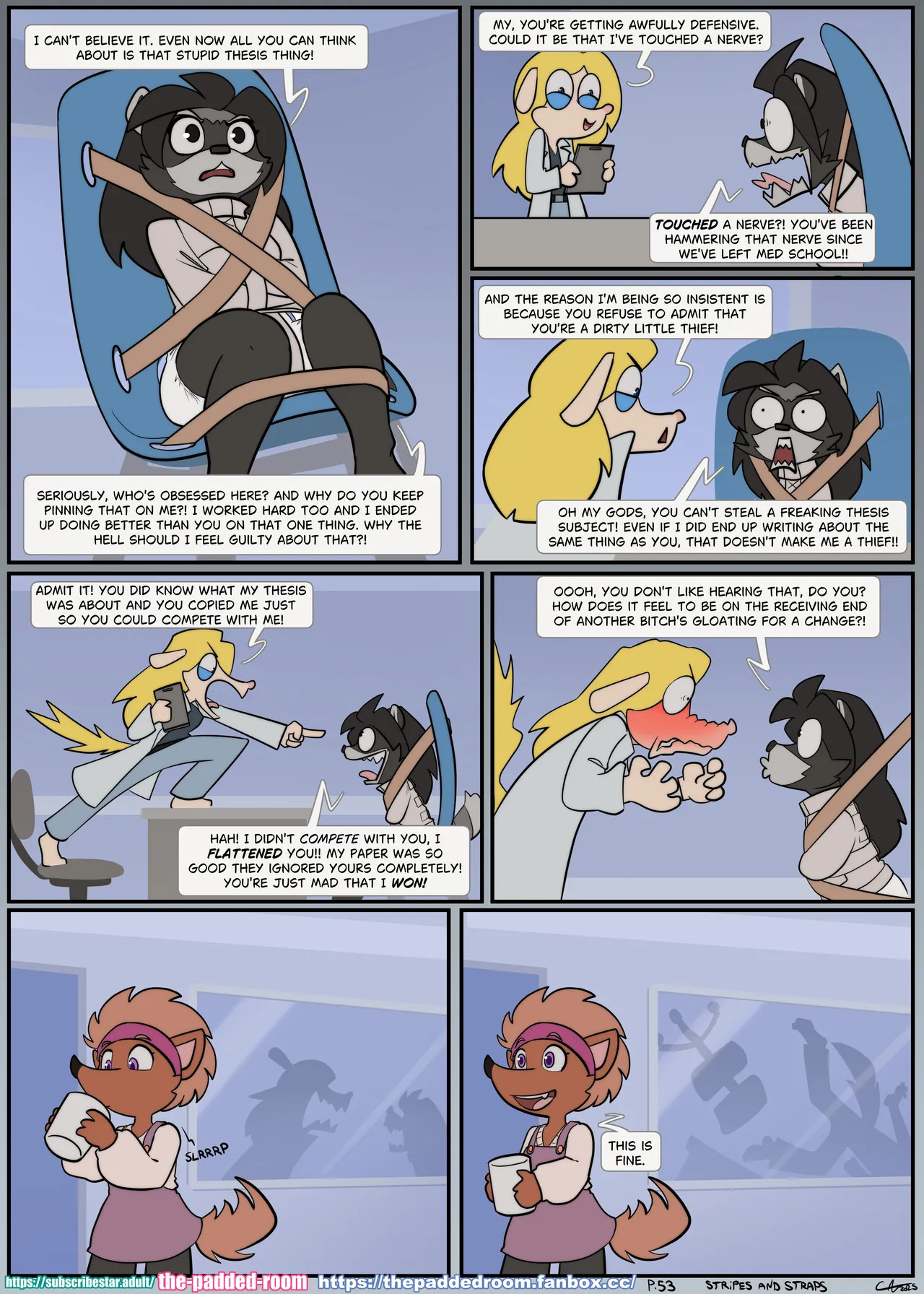 [The Padded Room - Carotte666] - Stripes and Straps (Ongoing) [+ Extras] - Page 53