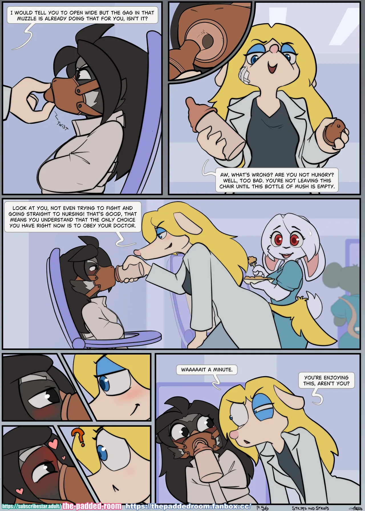 [The Padded Room - Carotte666] - Stripes and Straps (Ongoing) [+ Extras] - Page 56