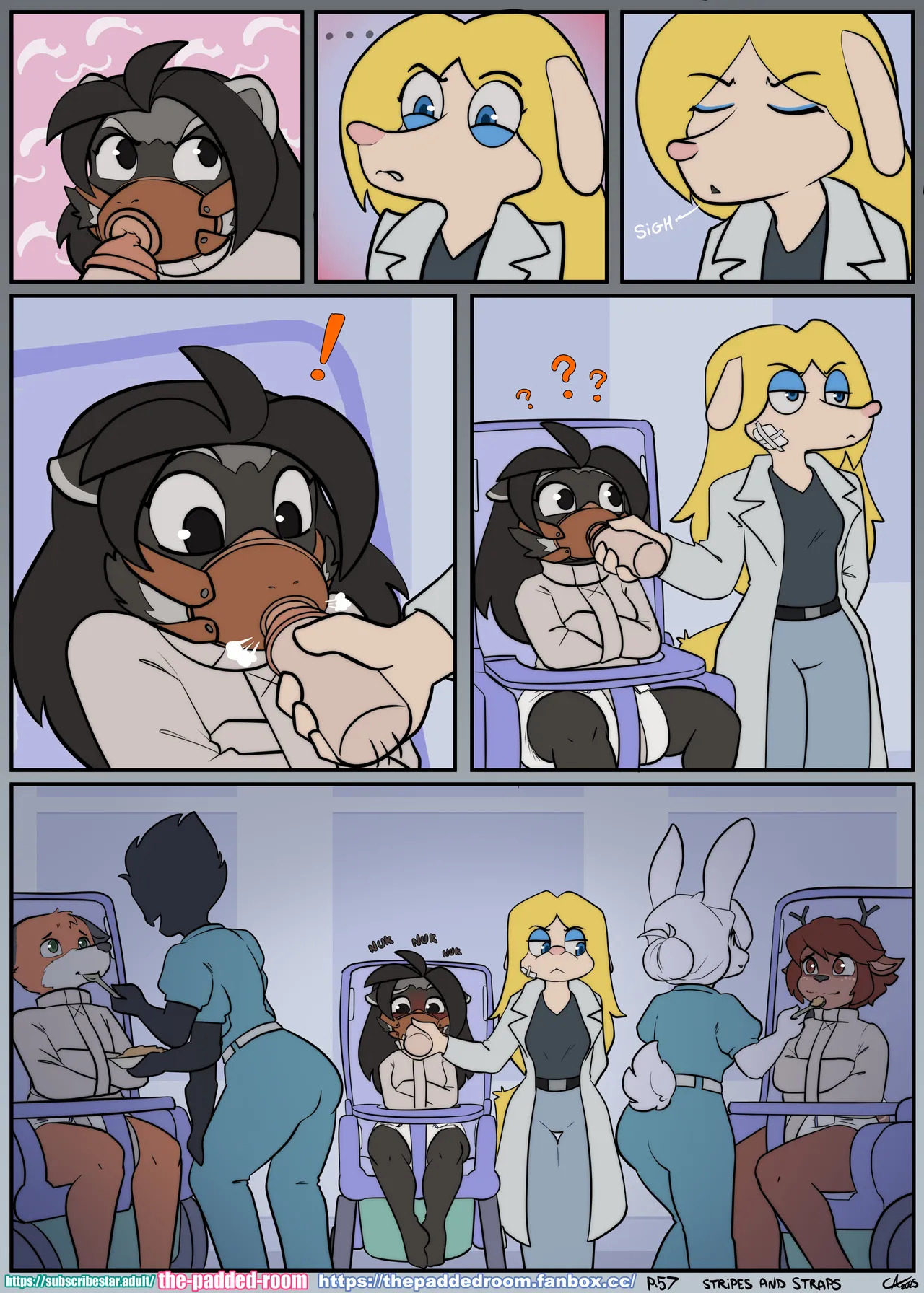 [The Padded Room - Carotte666] - Stripes and Straps (Ongoing) [+ Extras] - Page 57