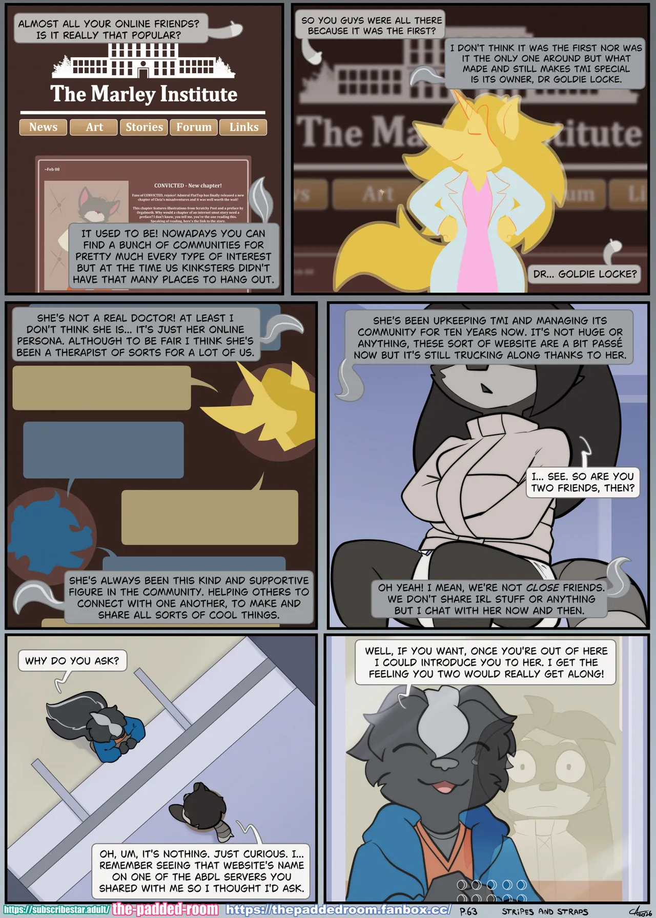 [The Padded Room - Carotte666] - Stripes and Straps (Ongoing) [+ Extras] - Page 63
