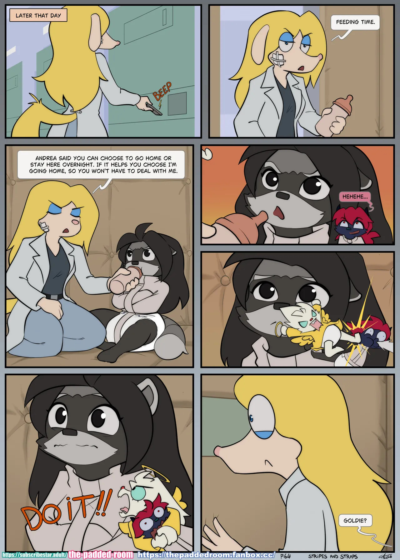 [The Padded Room - Carotte666] - Stripes and Straps (Ongoing) [+ Extras] - Page 64