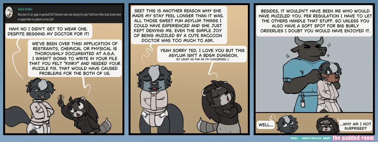 [The Padded Room - Carotte666] - Stripes and Straps (Ongoing) [+ Extras] - Page 74