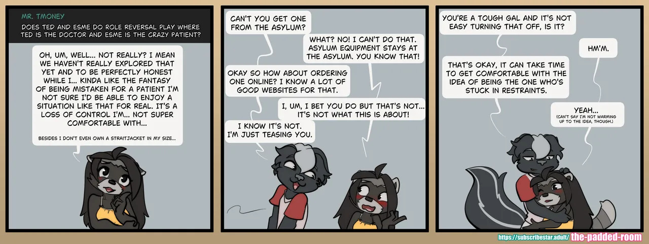 [The Padded Room - Carotte666] - Stripes and Straps (Ongoing) [+ Extras] - Page 75