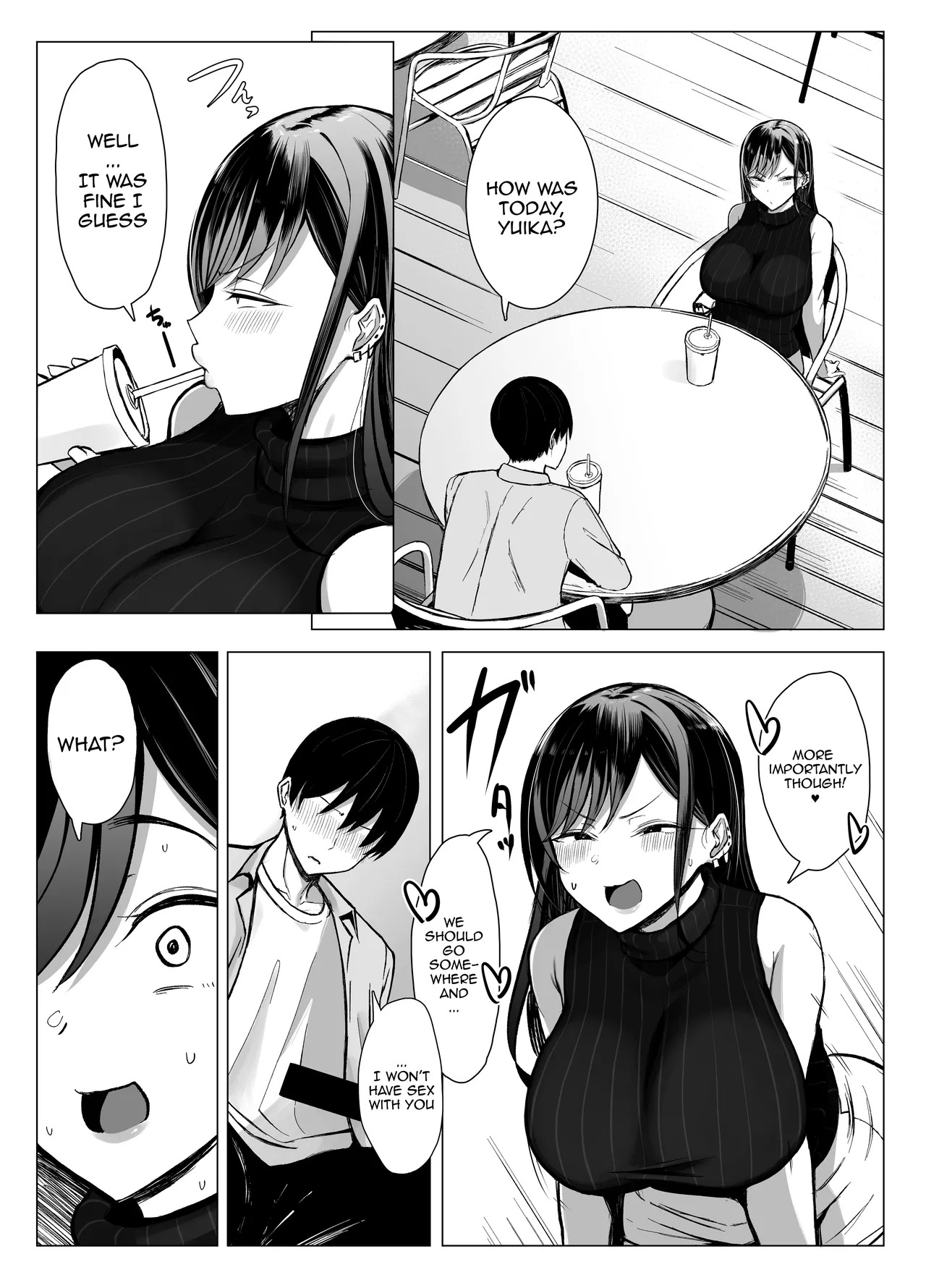 [Joucho Antei (Joucho)] Gal to Otaku no Idenshi Aishou Batsugun H | [Joucho Antei (Joucho)] Gal to Otaku no Idenshi Aishou Batsugun H [English] {Doujins.com} - Page 54