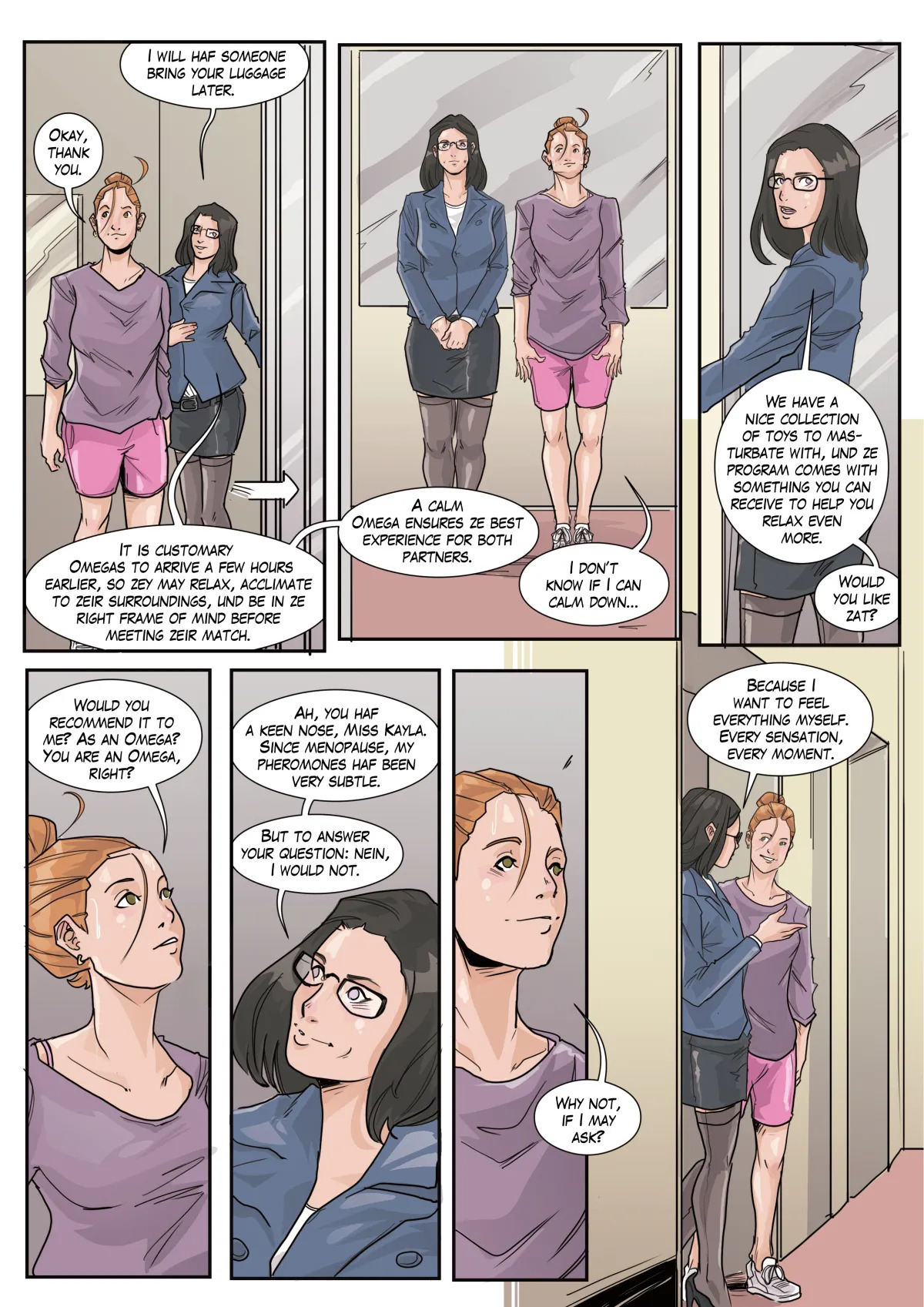 [Glasssvial & Raziel Sforza] Heat Bound (ongoing) - Page 15