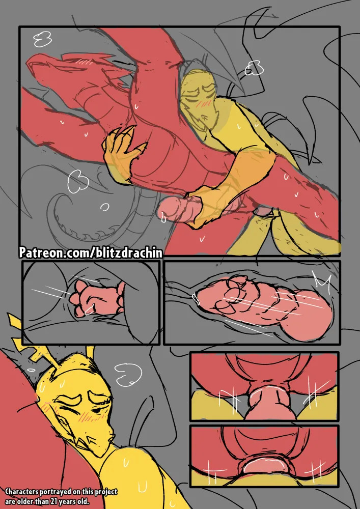 [Blitzdrachin] Dragon Lessons III (Sketch) - Page 41