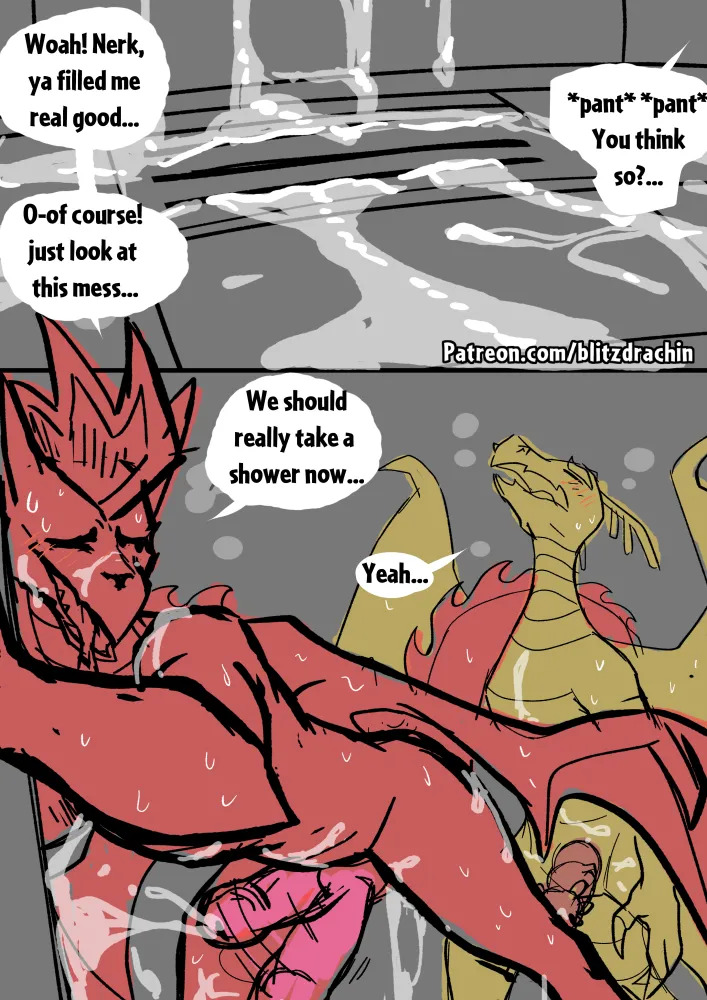 [Blitzdrachin] Dragon Lessons III (Sketch) - Page 45