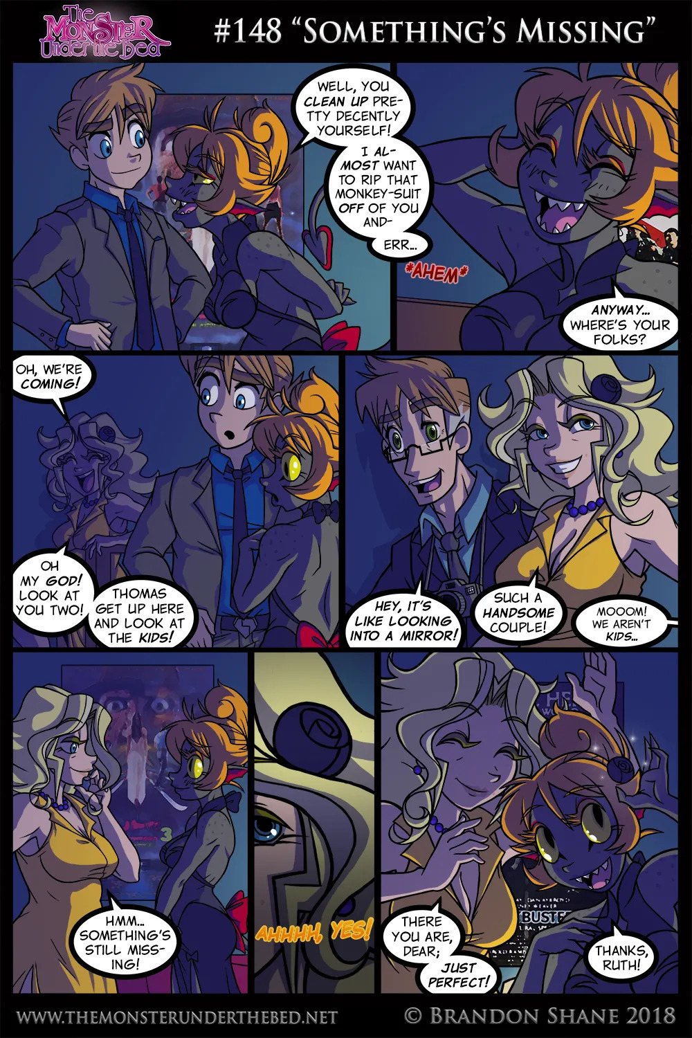[Brandon Shane] The Monster Under the Bed [English] [Uncensored] [Ongoing] - Page 149