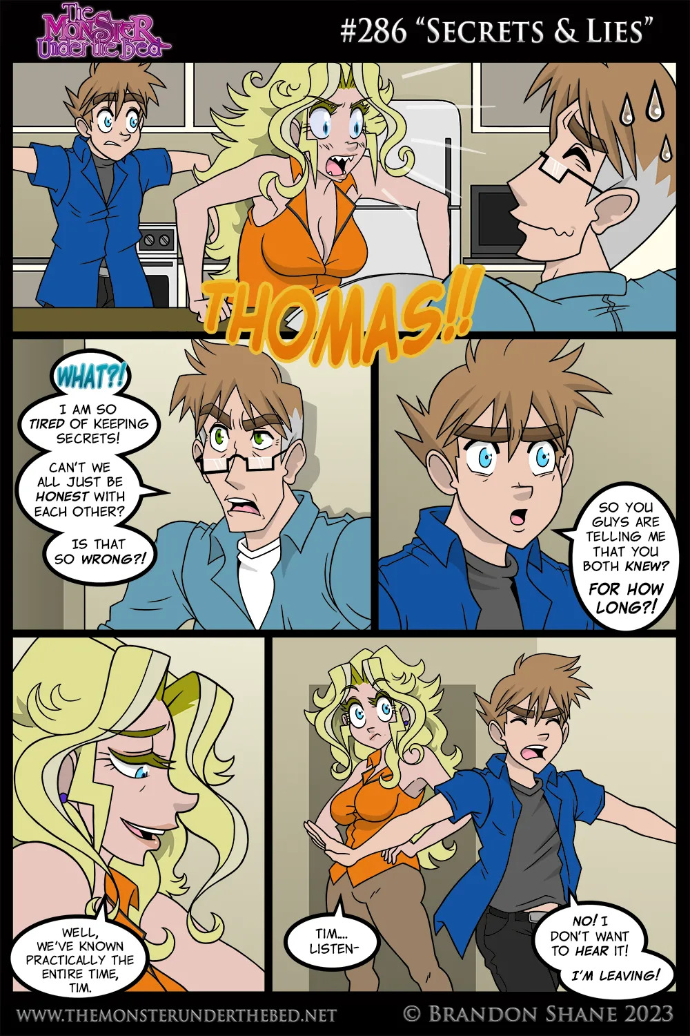 [Brandon Shane] The Monster Under the Bed [English] [Uncensored] [Ongoing] - Page 287