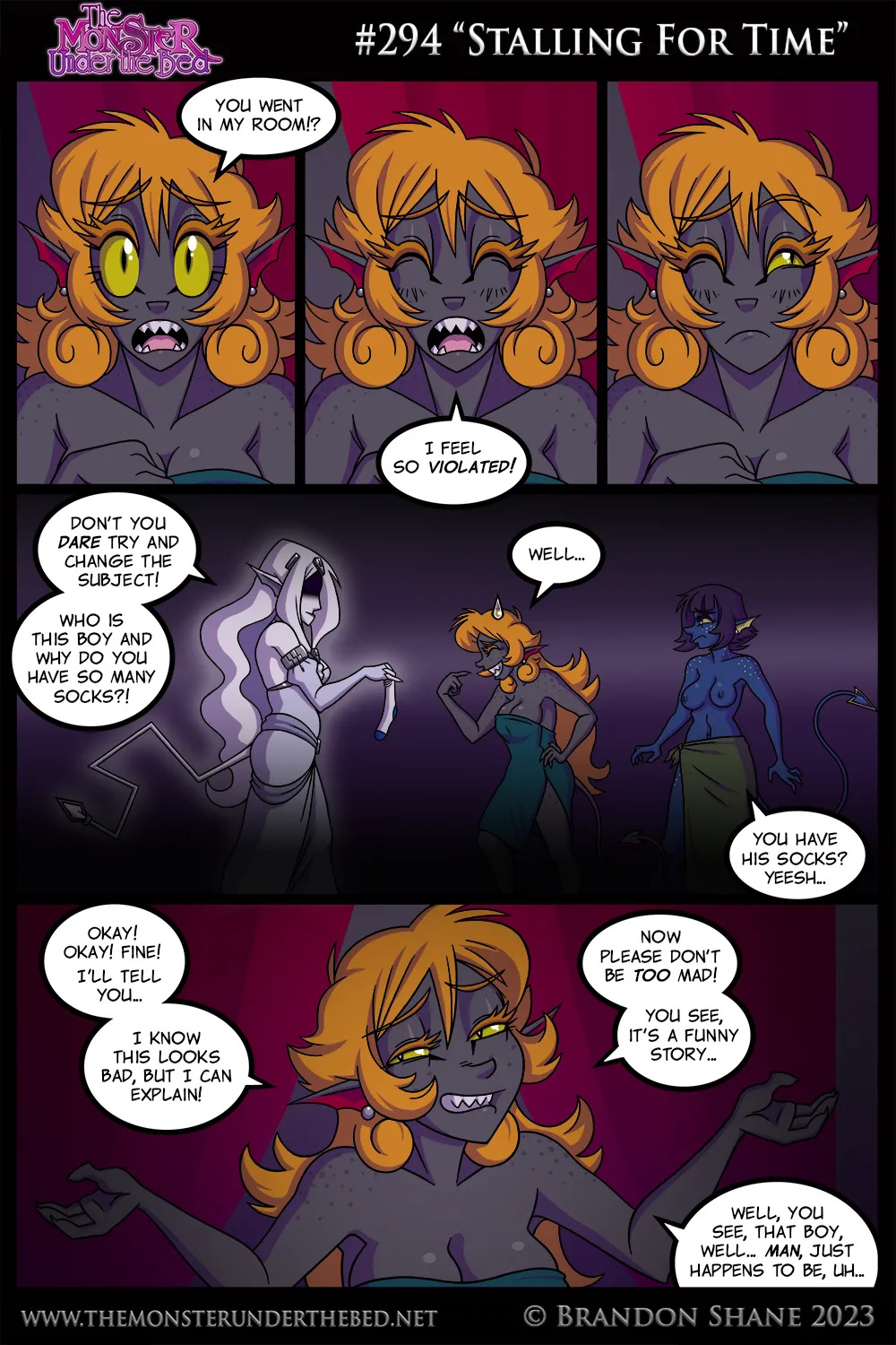 [Brandon Shane] The Monster Under the Bed [English] [Uncensored] [Ongoing] - Page 295