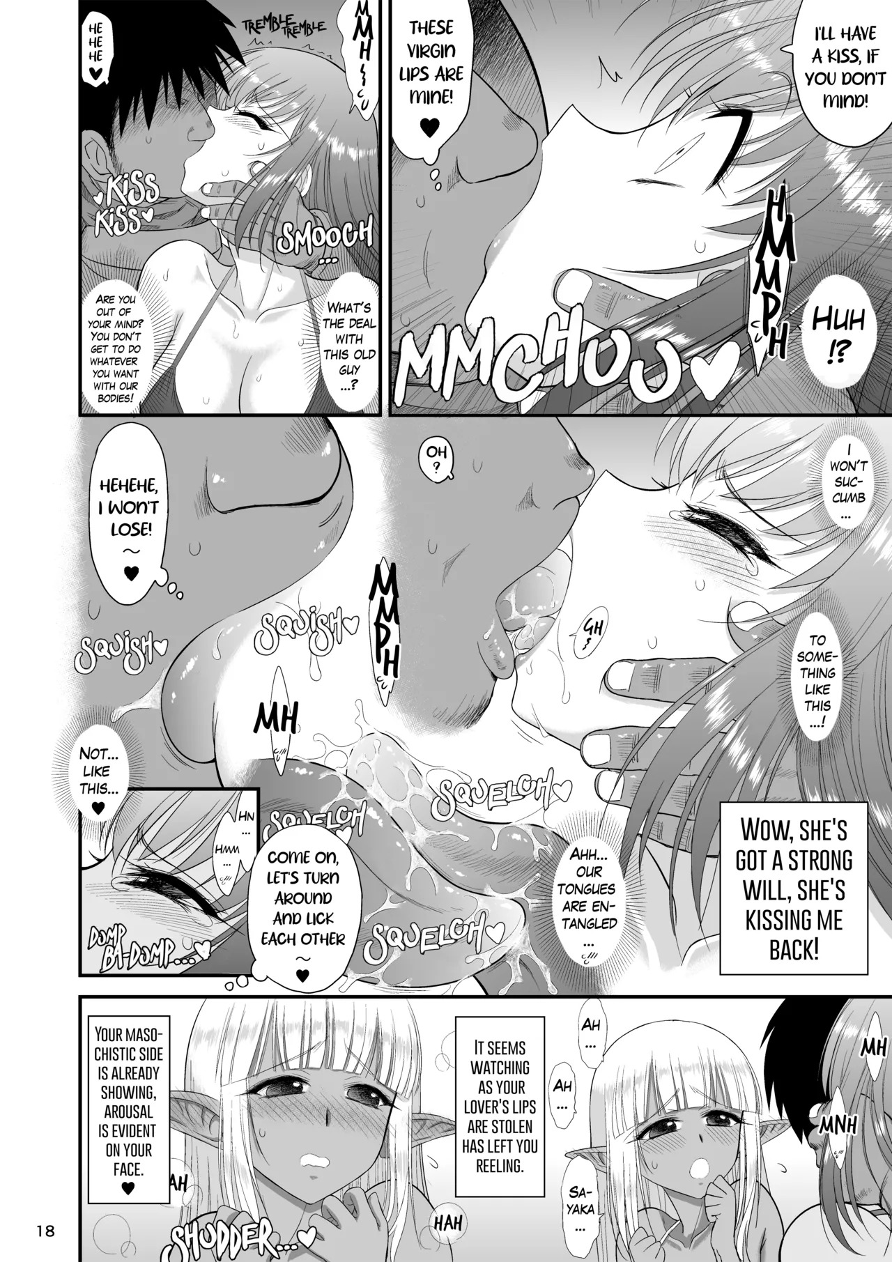 [BLACK DOG (Kuroinu Juu)] Mami no Meikyuu 2 Leskko Boukensha Hen - Mamidara's Dungeon 2 Lesbian adventurers episode [Digital] - Page 18