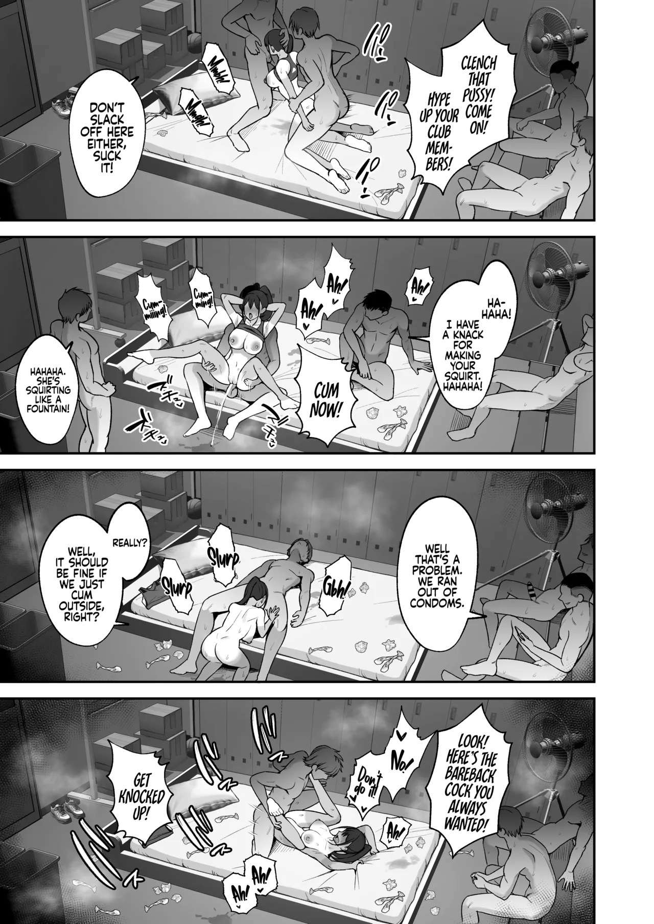The Captain of the Track and Field Club Surrenders to a Bunch of Delinquents [English] [Coffedrug] [Digital] [Decensored] - Page 32