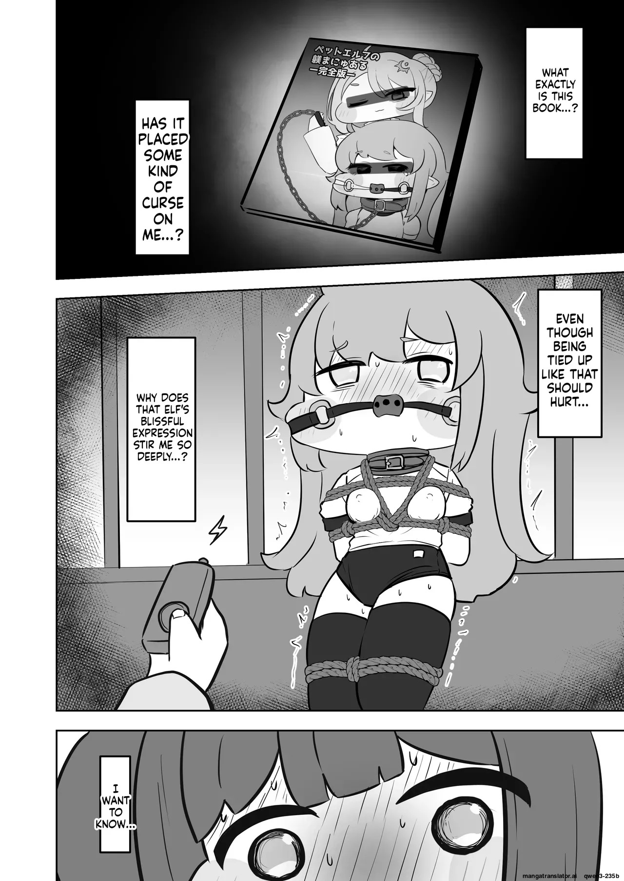 [Hametsuyasan (Icoicoikoi)] ​Kinki no kusari ni tsungareshi ware, shin-en ni te shuuen no dokushou wo suru ohanashi ~Jibaku kousoku onanii wo shiteitara dondon kairaku no numa ni hamatte shimatta~ (Trickcal: Chibi Go) [Digital] (SCANMTL) - Page 13