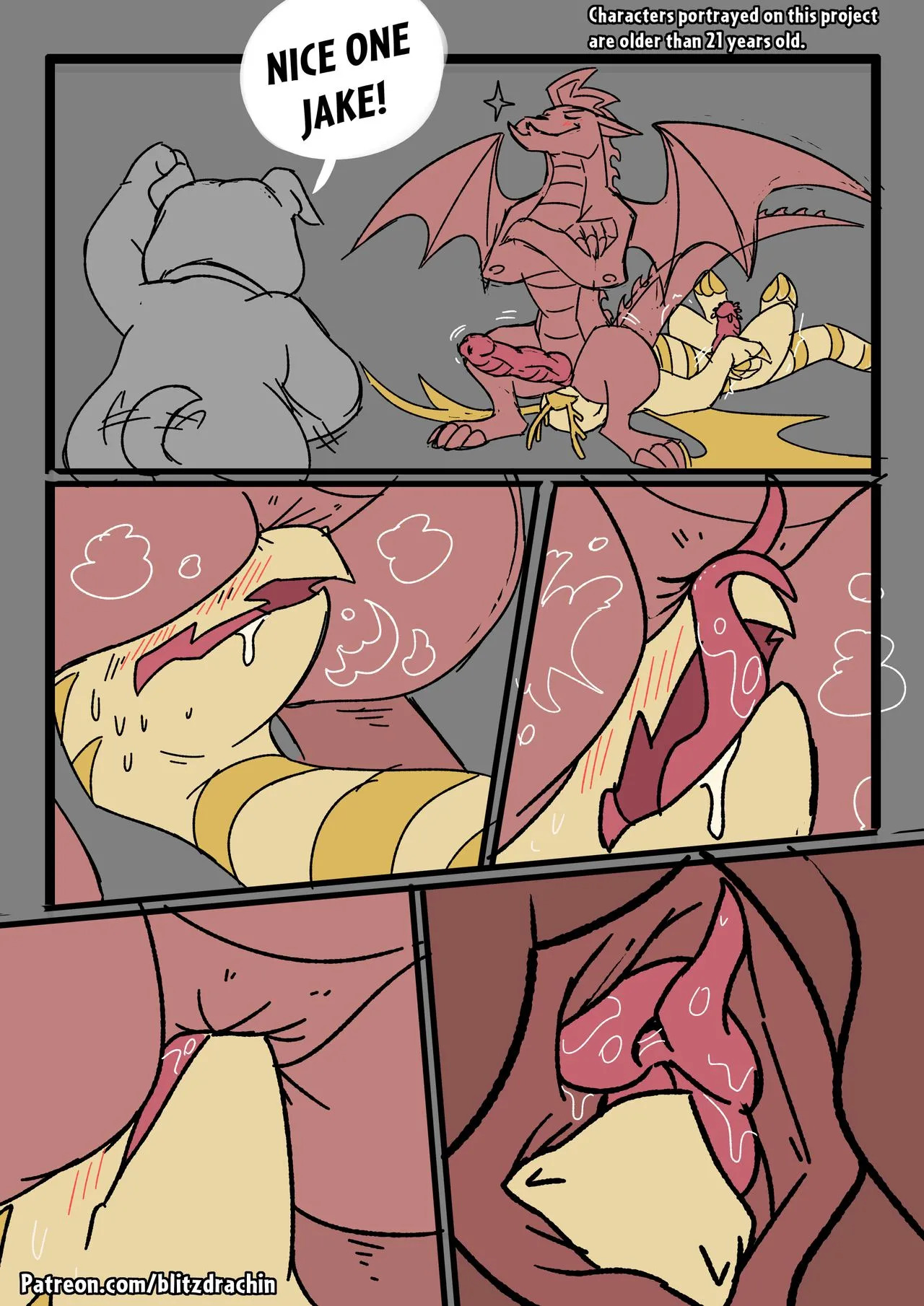 [Blitzdrachin] Dragon Lessons III (Sketch) - Page 15