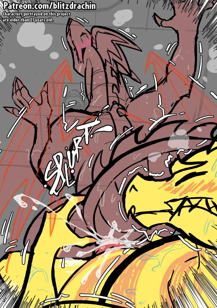 [Blitzdrachin] Dragon Lessons III (Sketch) - Page 42
