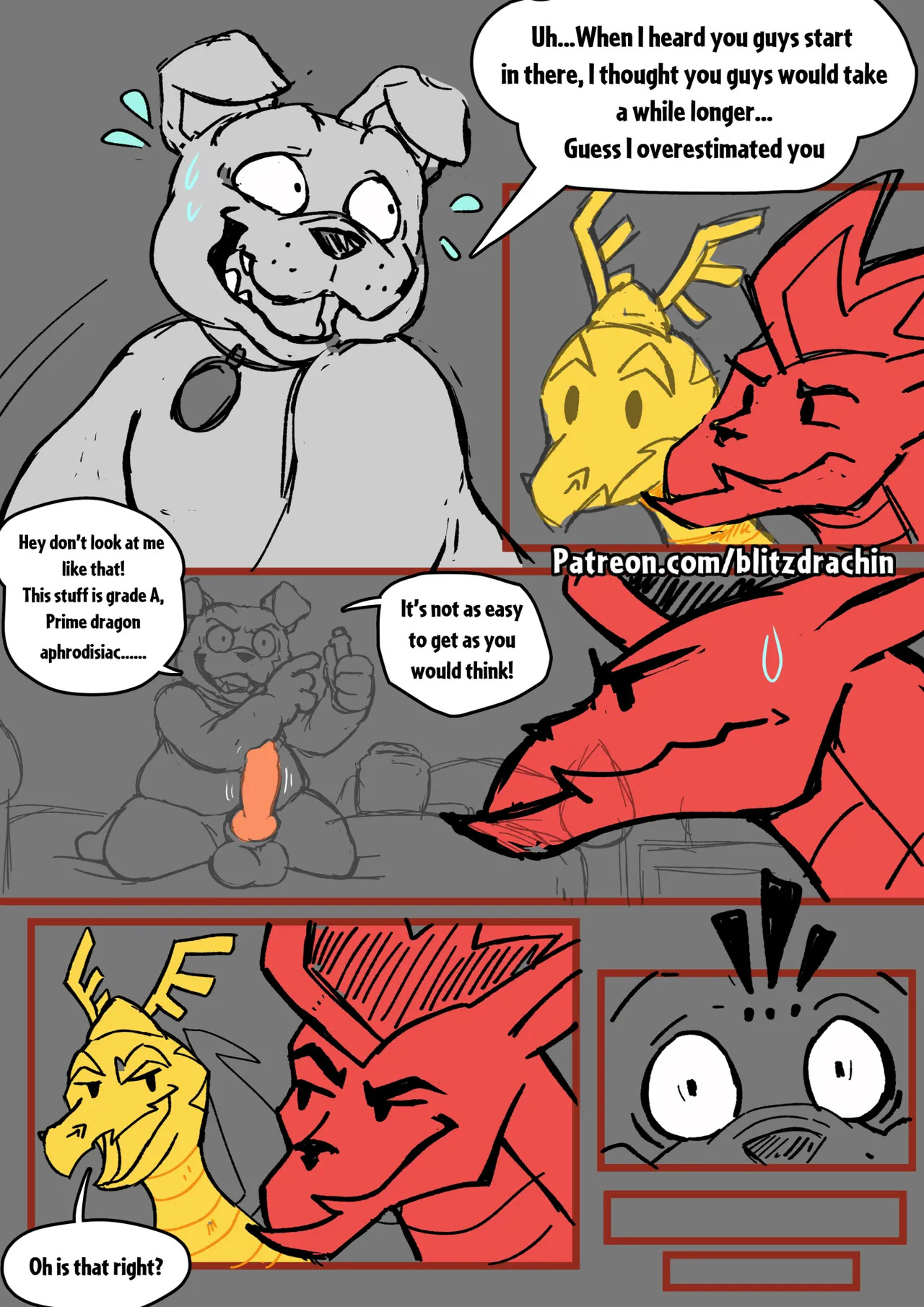 [Blitzdrachin] Dragon Lessons III (Sketch) - Page 47