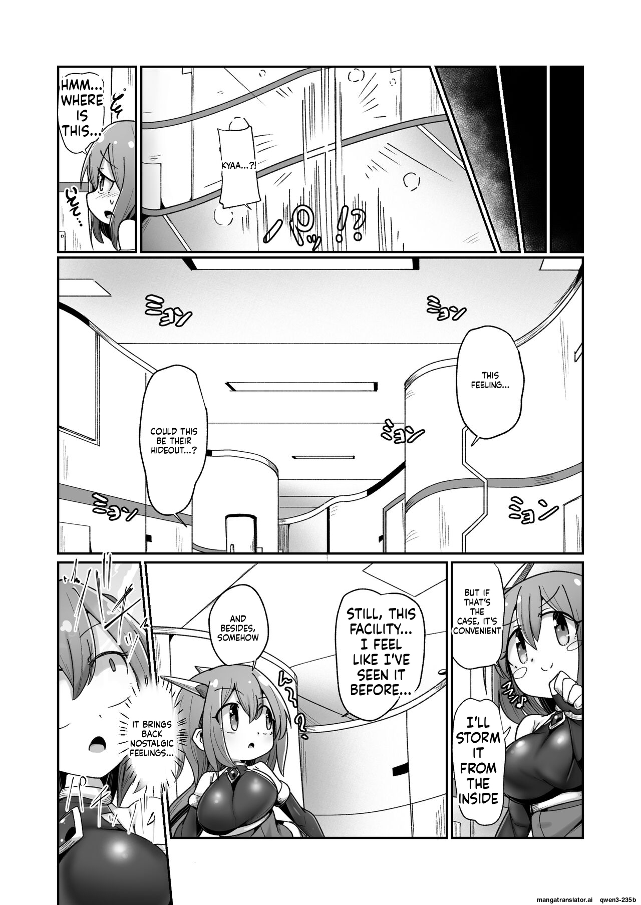[Echie Kokufuku Aka (Monota)] Maryoku Tank Choukyou sareta Koto mo Sukkari Wasurete no Kono Ko to Teki Ajito ni Idonjau Onna Hero-chan (SCANMTL) - Page 10
