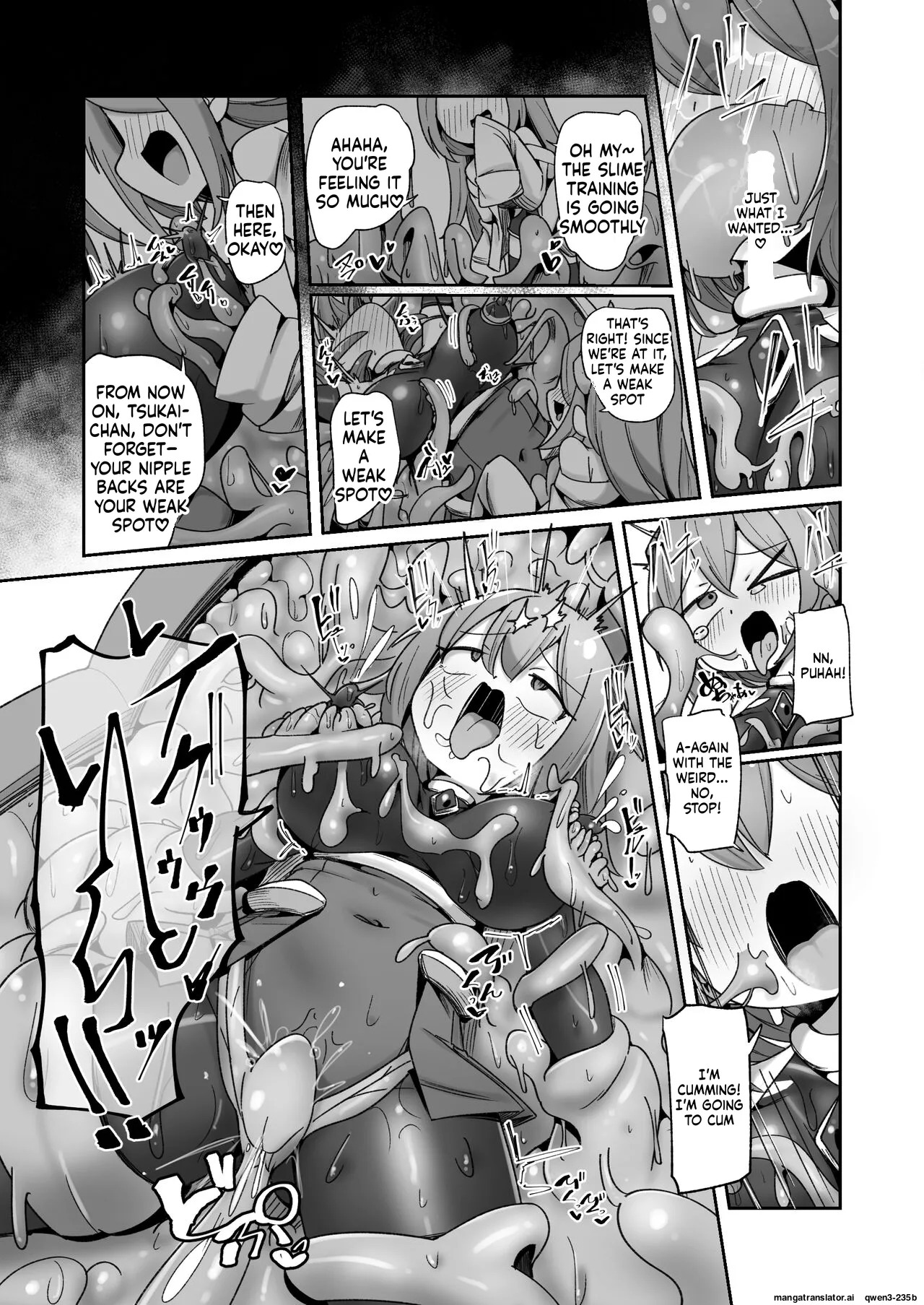 [Echie Kokufuku Aka (Monota)] Maryoku Tank Choukyou sareta Koto mo Sukkari Wasurete no Kono Ko to Teki Ajito ni Idonjau Onna Hero-chan (SCANMTL) - Page 26