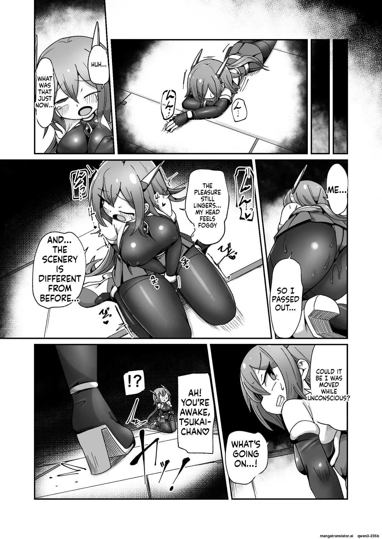 [Echie Kokufuku Aka (Monota)] Maryoku Tank Choukyou sareta Koto mo Sukkari Wasurete no Kono Ko to Teki Ajito ni Idonjau Onna Hero-chan (SCANMTL) - Page 33