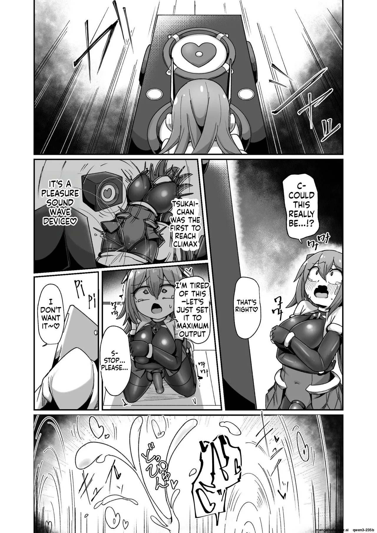[Echie Kokufuku Aka (Monota)] Maryoku Tank Choukyou sareta Koto mo Sukkari Wasurete no Kono Ko to Teki Ajito ni Idonjau Onna Hero-chan (SCANMTL) - Page 50
