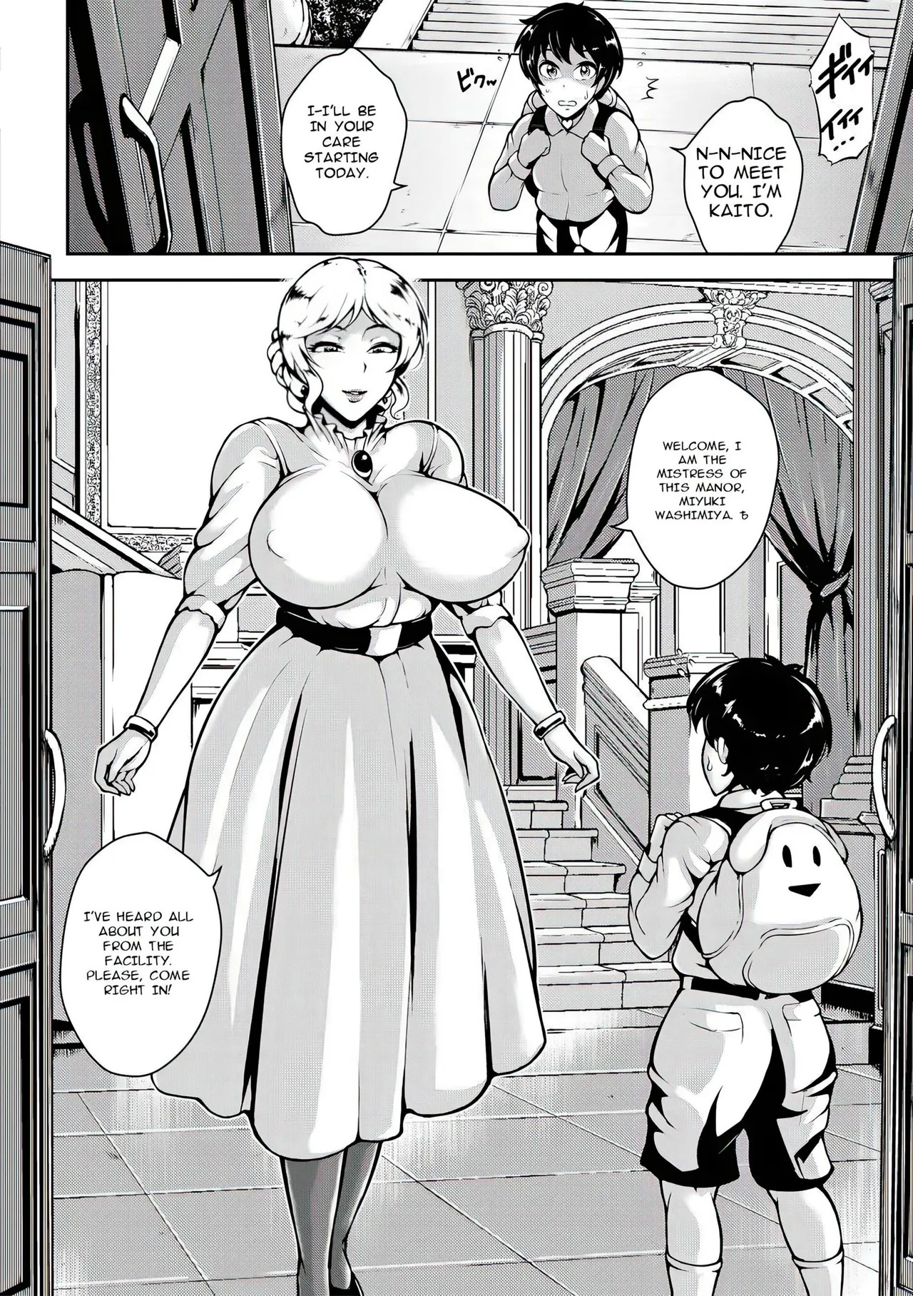 [Stan☆Goigobitch] Kyojiri Shikomama Seido - Big Booty [English] [upscaled] [AI Translate] - Page 156