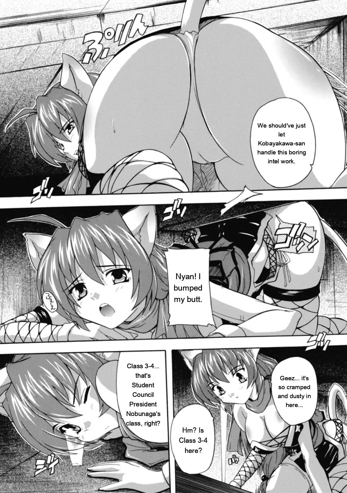 [Natsuka Q-ya] Fuuun! Okehazama Gakuen Nobunaga-san no Yabou [Digital][Eng][MTL] - Page 63