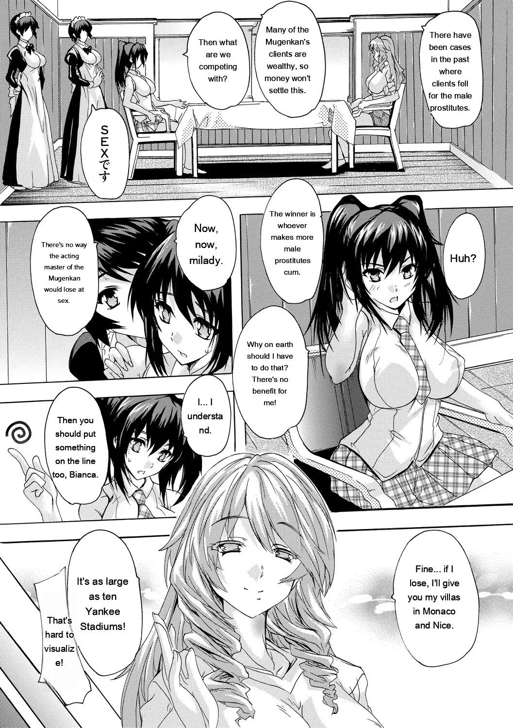 [Natsuka Q-Ya] Gokujou!! Harem-kan - Excellent!! A mansion of Harem [Digital][Eng][MTL] - Page 141