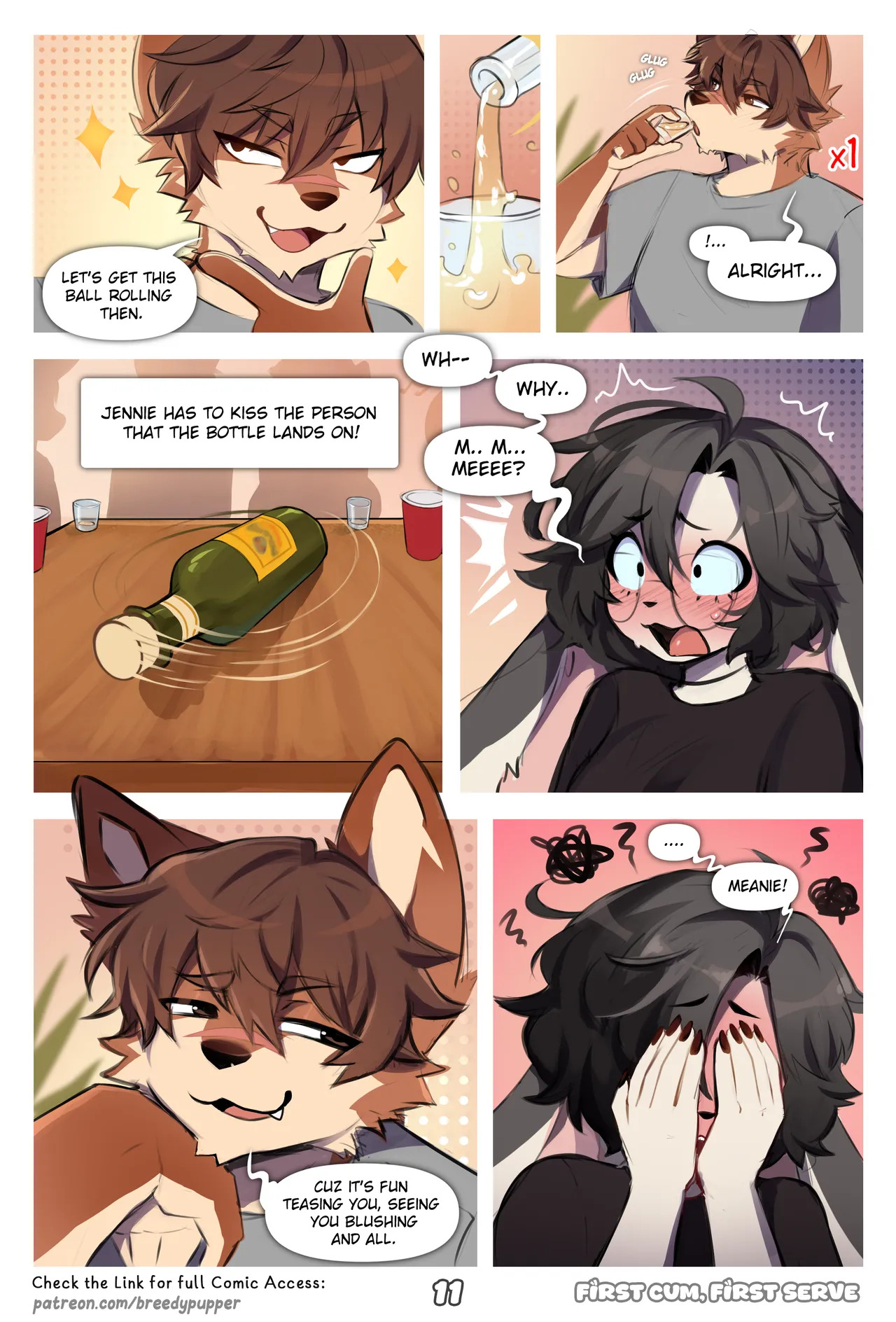 [Breedypupper] First Cum, First Serve! (Ongoing) - Page 12