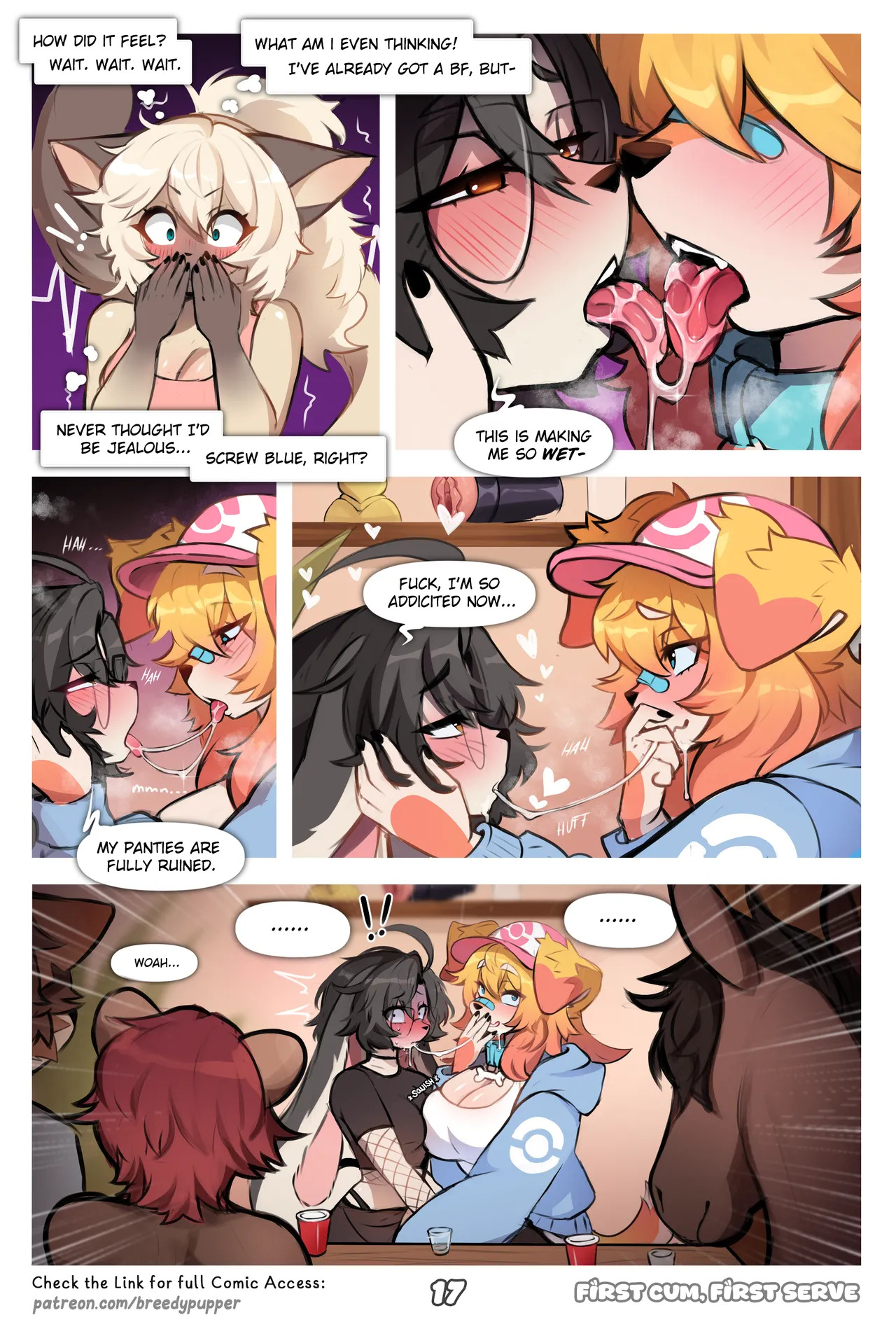 [Breedypupper] First Cum, First Serve! (Ongoing) - Page 18