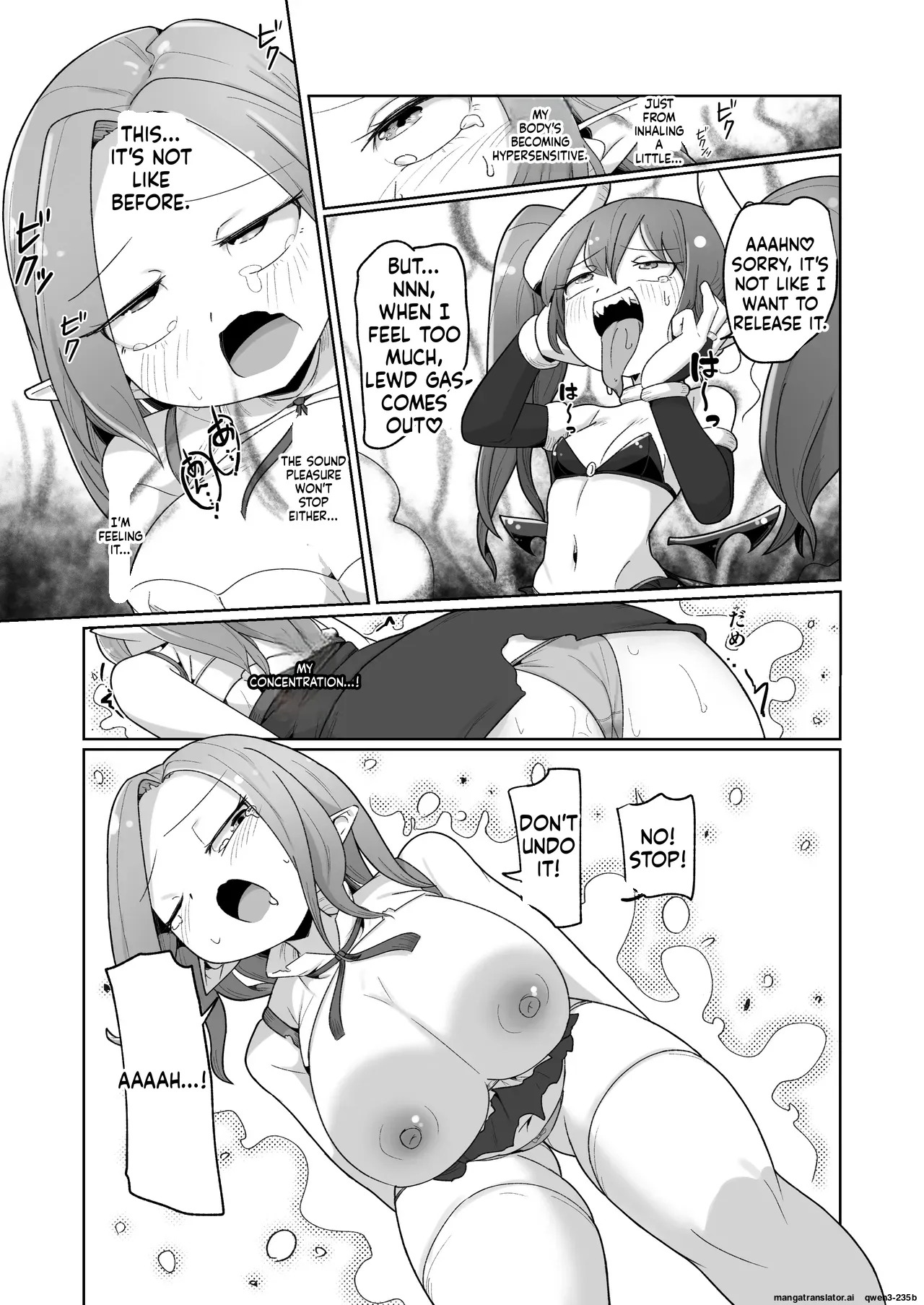 [Echie Kokufuku Aka (Monota)] Haiboku Show Colosseum 1 Kaisenme Tsuyo Tsuyo Majutsushi-chan VS Shintai Kaihatsu ga Tokuina Shou Akuma Succubus-chan (SCANMTL) - Page 33