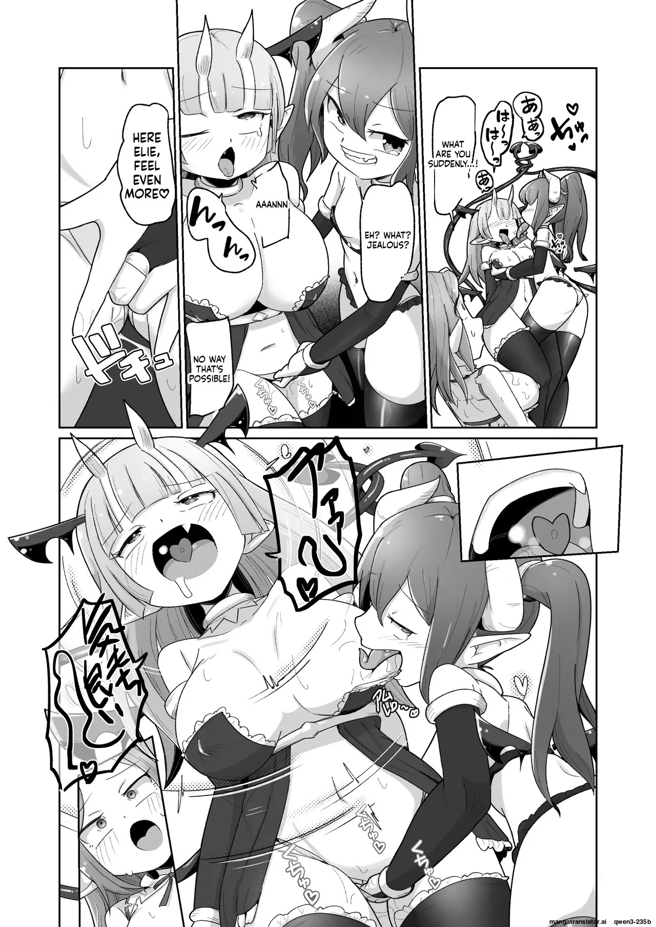 [Echie Kokufuku Aka (Monota)] Haiboku Show Colosseum 1 Kaisenme Tsuyo Tsuyo Majutsushi-chan VS Shintai Kaihatsu ga Tokuina Shou Akuma Succubus-chan (SCANMTL) - Page 36