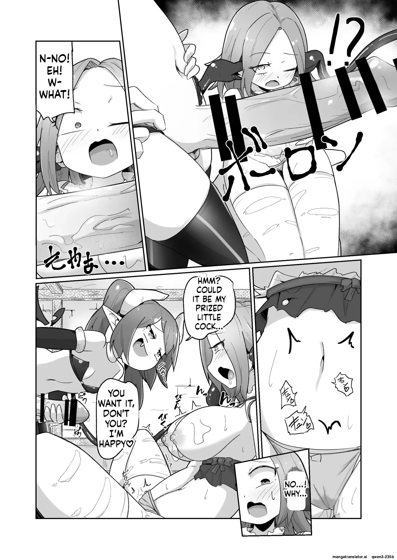 [Echie Kokufuku Aka (Monota)] Haiboku Show Colosseum 1 Kaisenme Tsuyo Tsuyo Majutsushi-chan VS Shintai Kaihatsu ga Tokuina Shou Akuma Succubus-chan (SCANMTL) - Page 43